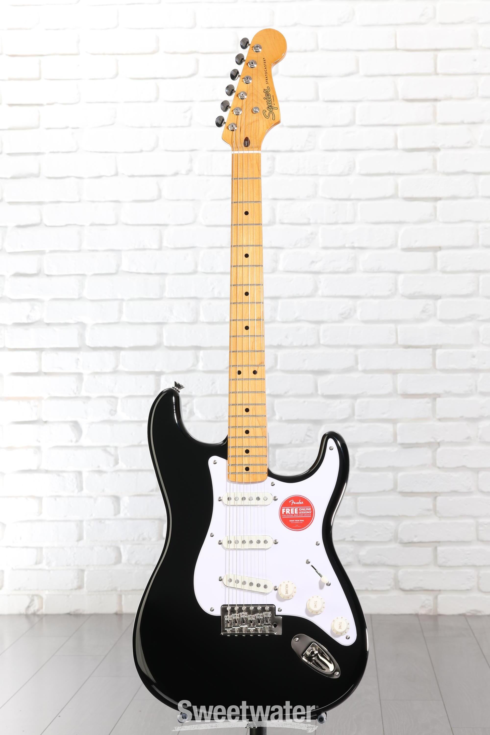 Squier Classic Vibe '50s Stratocaster - Black Reviews | Sweetwater