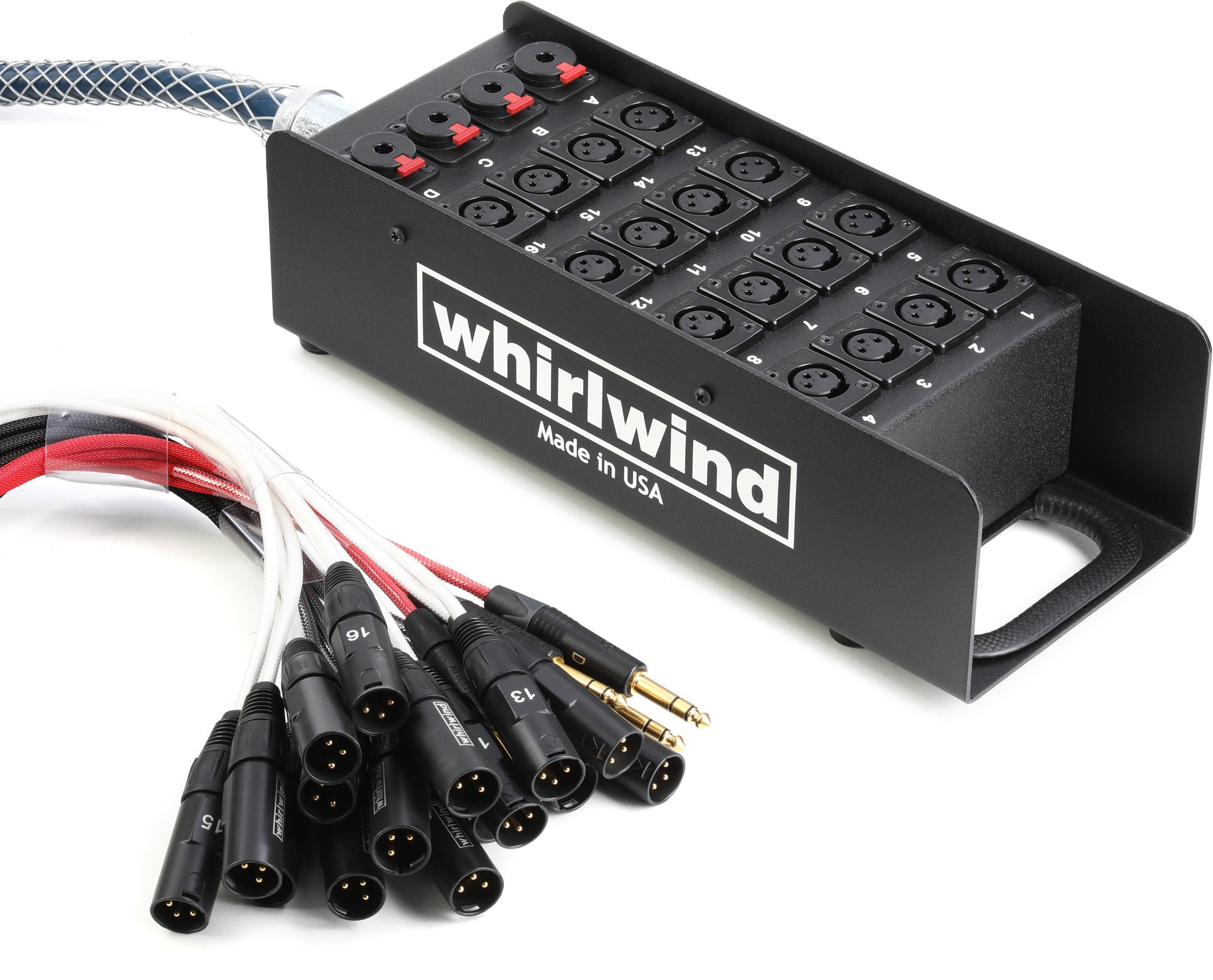 Photo of Whirlwind Medusa Elite 16-channel Snake - 100 feet