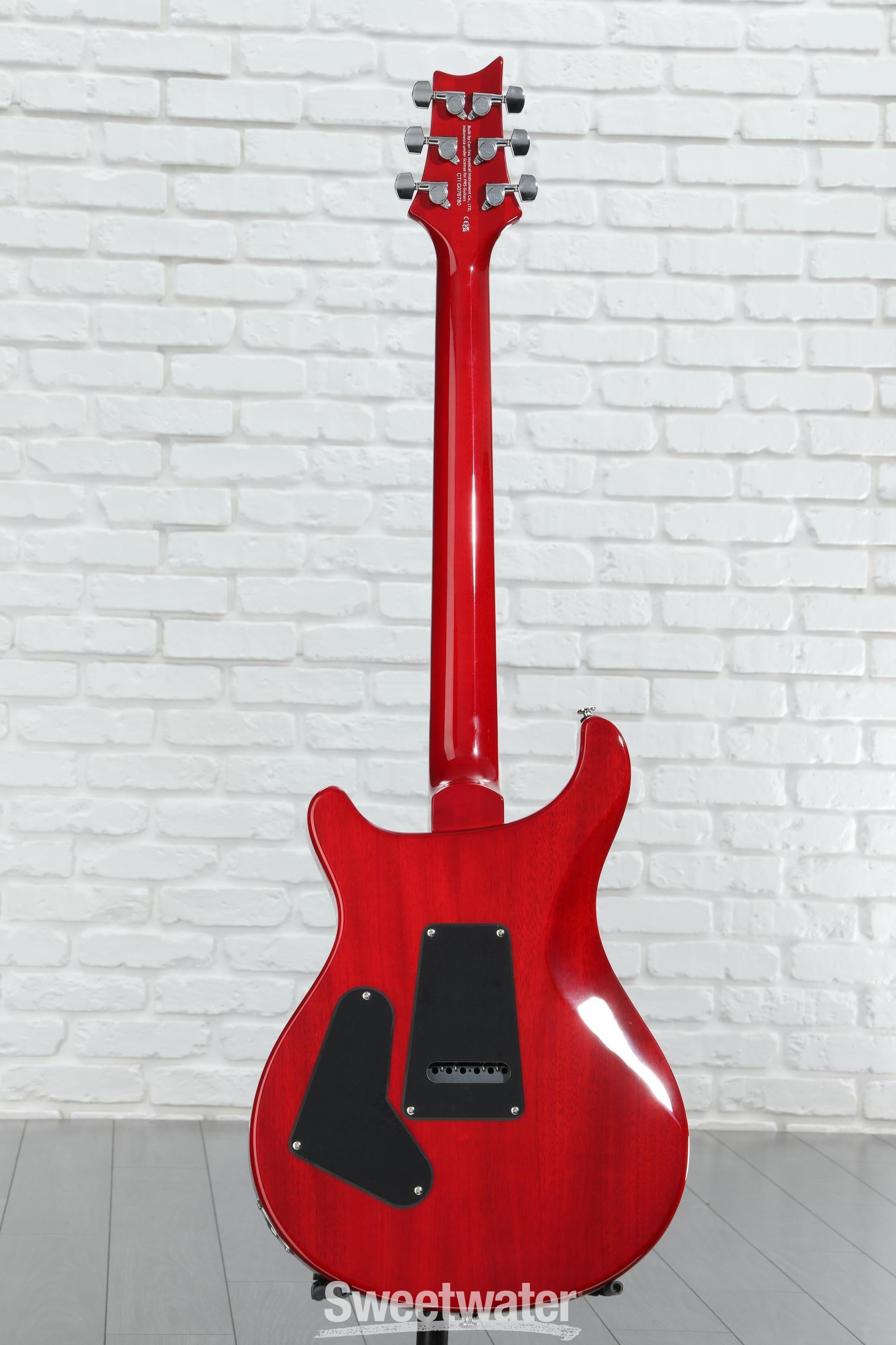 ギター PRS guitar SE custom PRS SE Custom 24-08 Quilt Charcoal Cherry Burst – Matt's Guitars