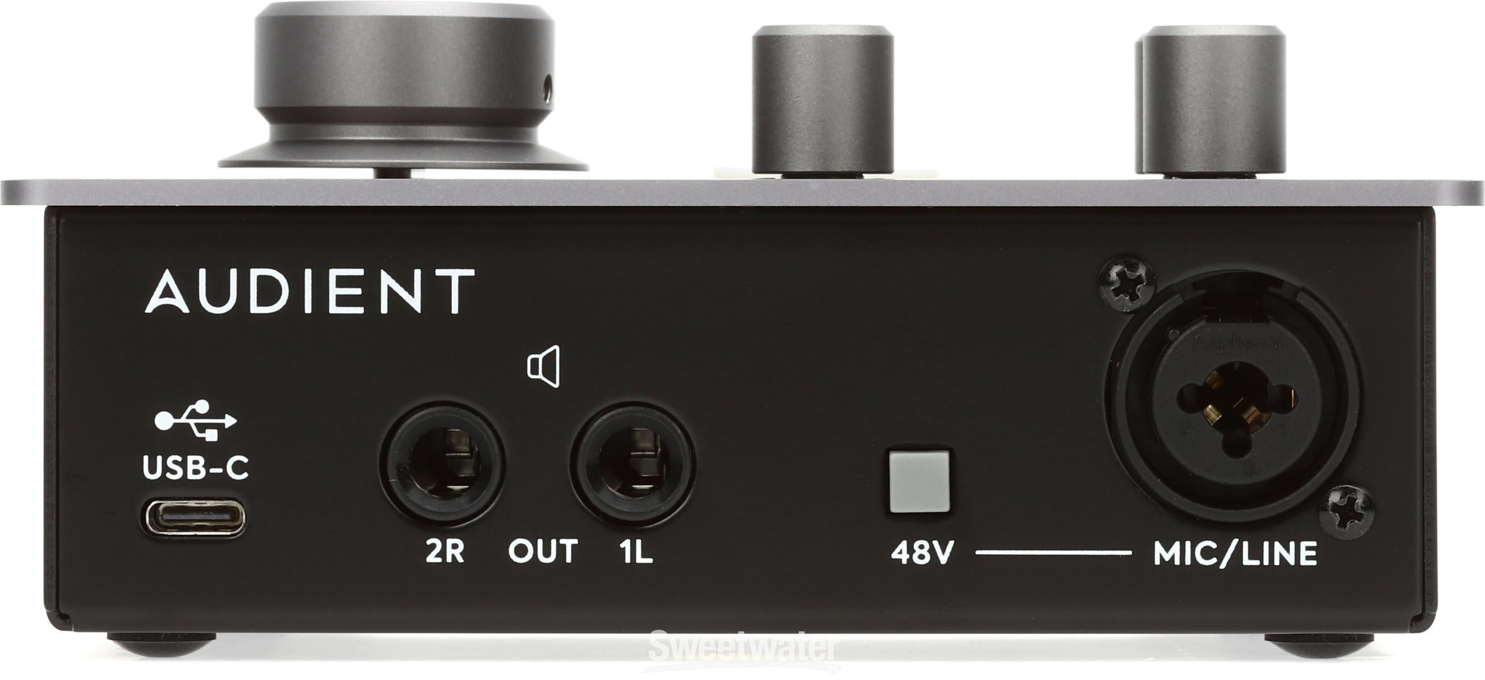 Audient id4 headphone discount amp