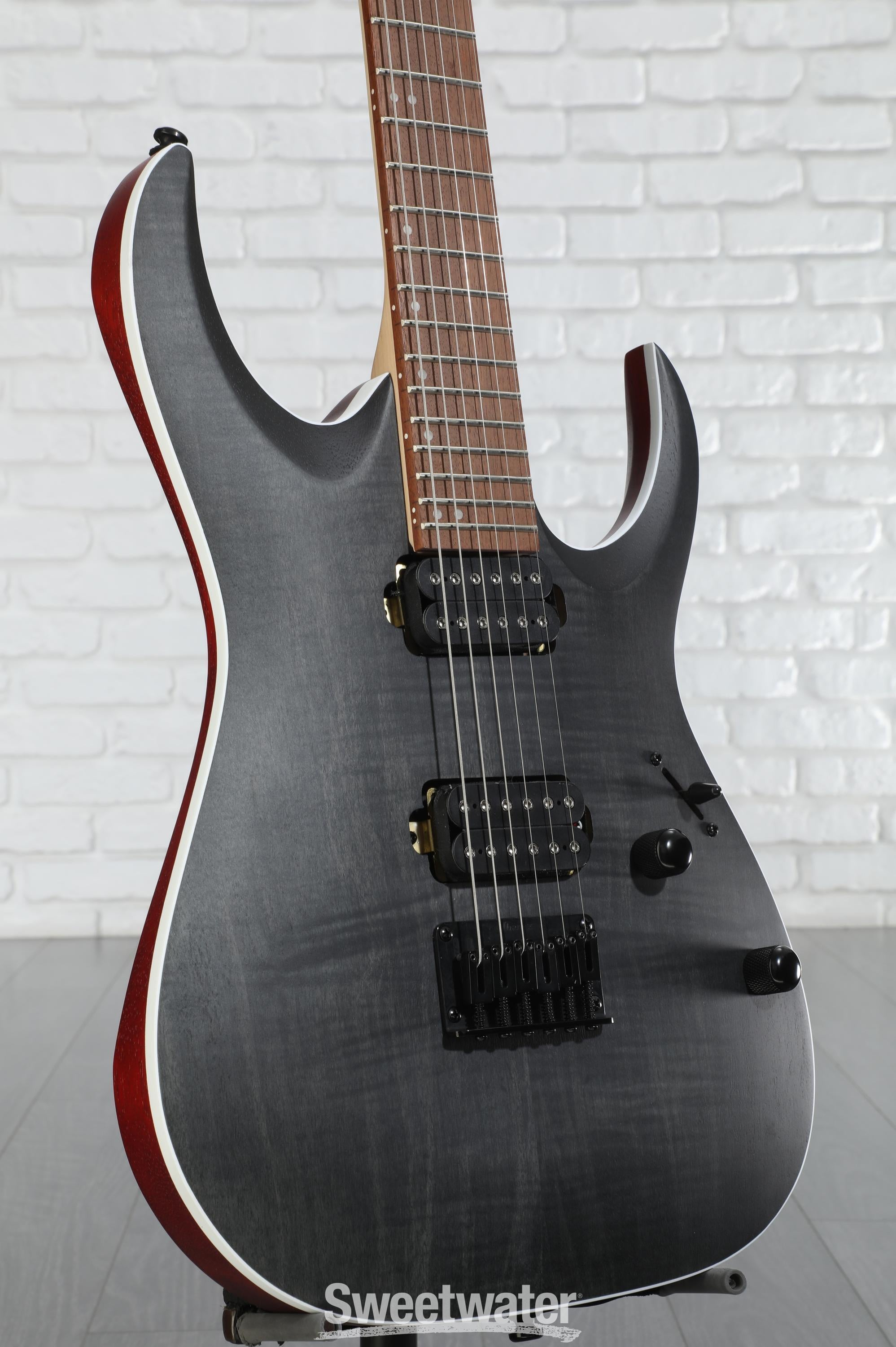 Ibanez Standard RGA42FM - Transparent Gray Flat | Sweetwater