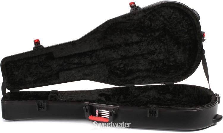 Gator ATA Molded Guitar Case - with TSA latches for Acoustic Guitars