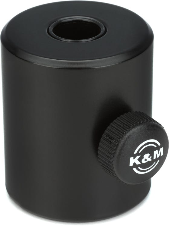 K&M 258 PERCHE MICRO SUR PINCE hauteur 640-1100mm, épaisseur max