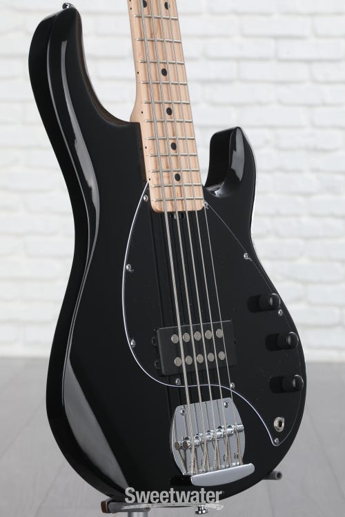 Sterling By Music Man StingRay RAY5 Bass Guitar - Black