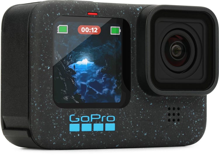 GoPro HERO12 Black 5.3K60 Waterproof Action Camera