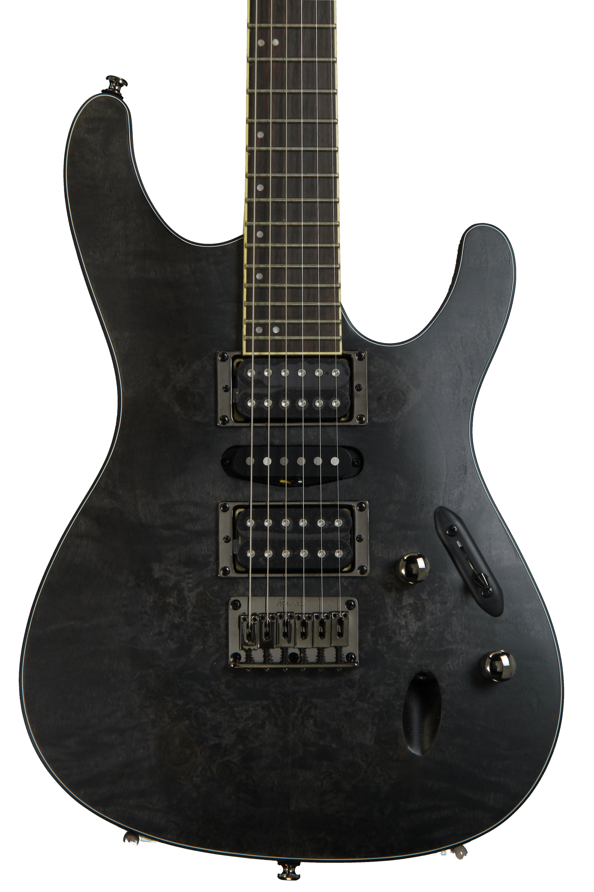Ibanez S771PB - Transparent Grey Flat | Sweetwater