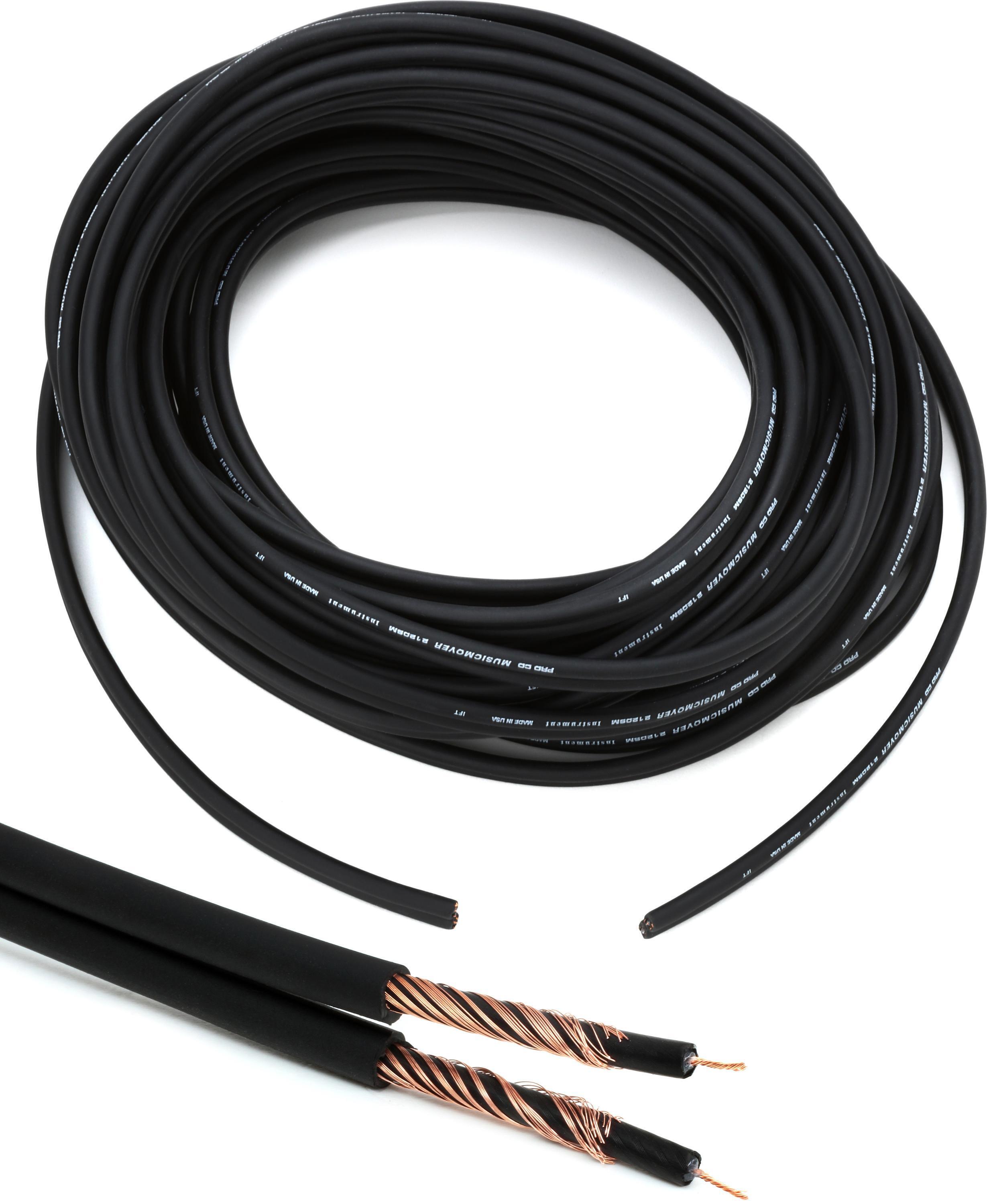 Photo of Pro Co 2120SM Bulk Dual-instrument Wire - 50 feet