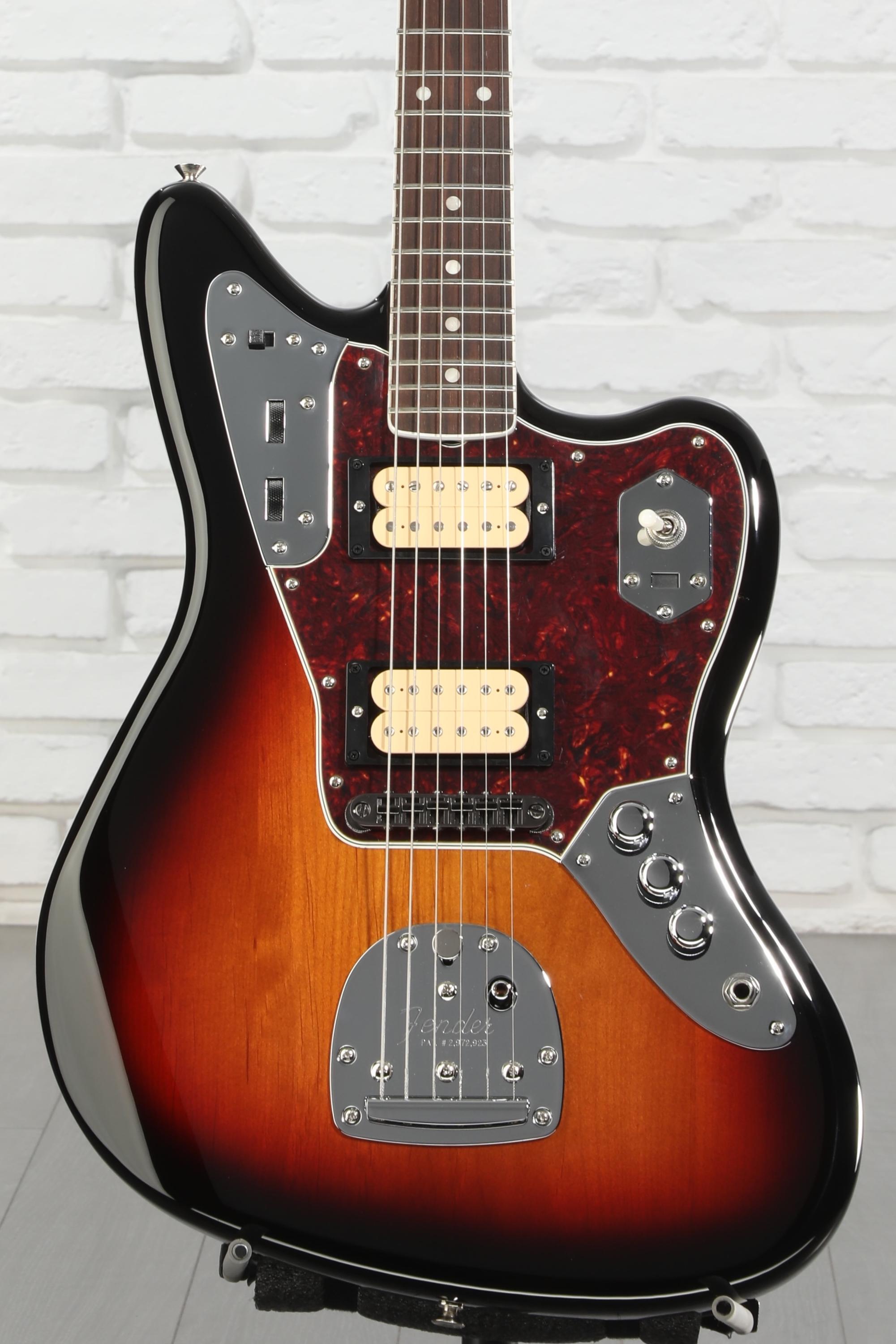 ギター FENDER  Cobain Jaguar NOS Fender Kurt Cobain Jaguar Electric Guitar - 3-Tone Sunburst