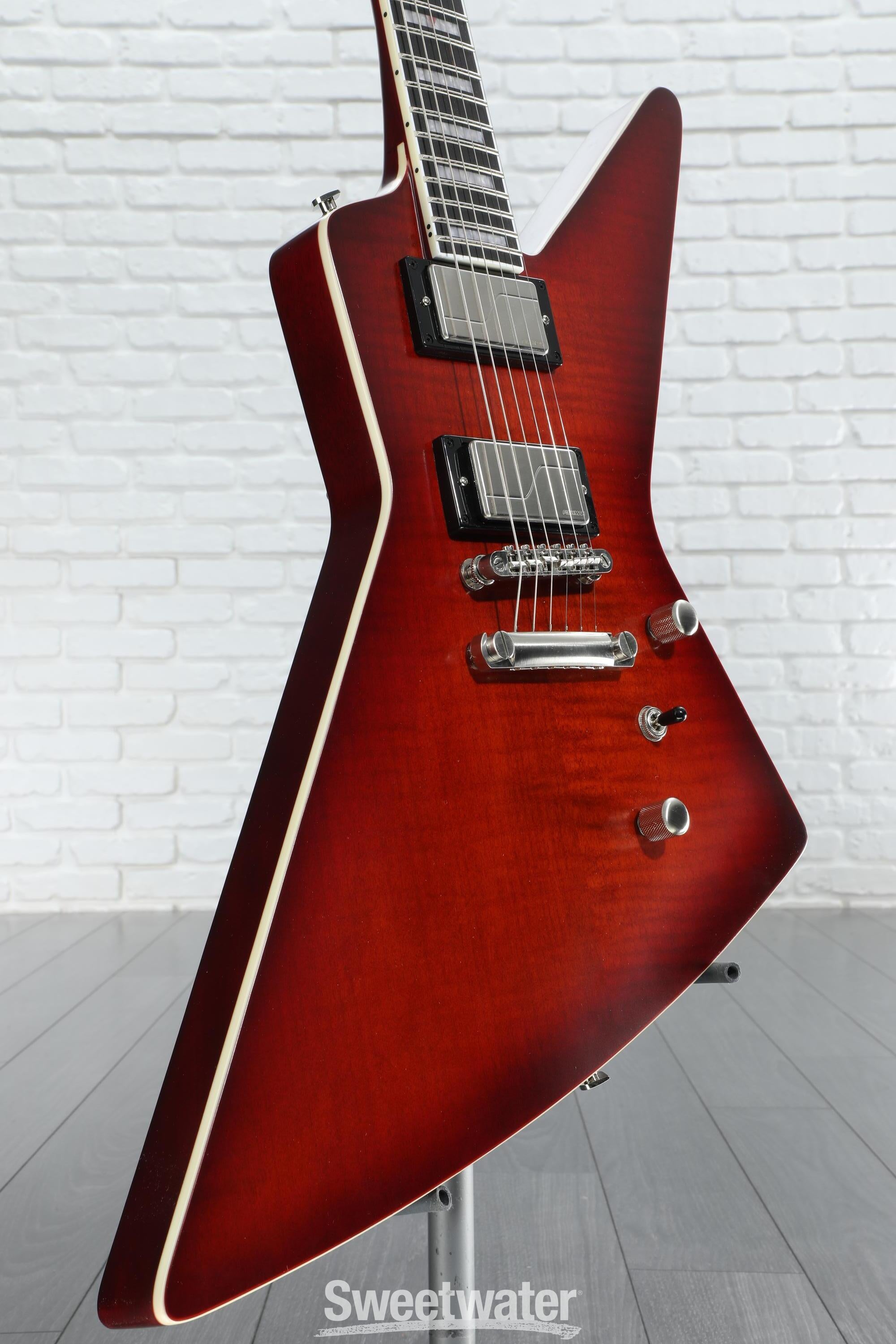 Epiphone Extura Prophecy Electric Guitar - Purple Tiger Aged