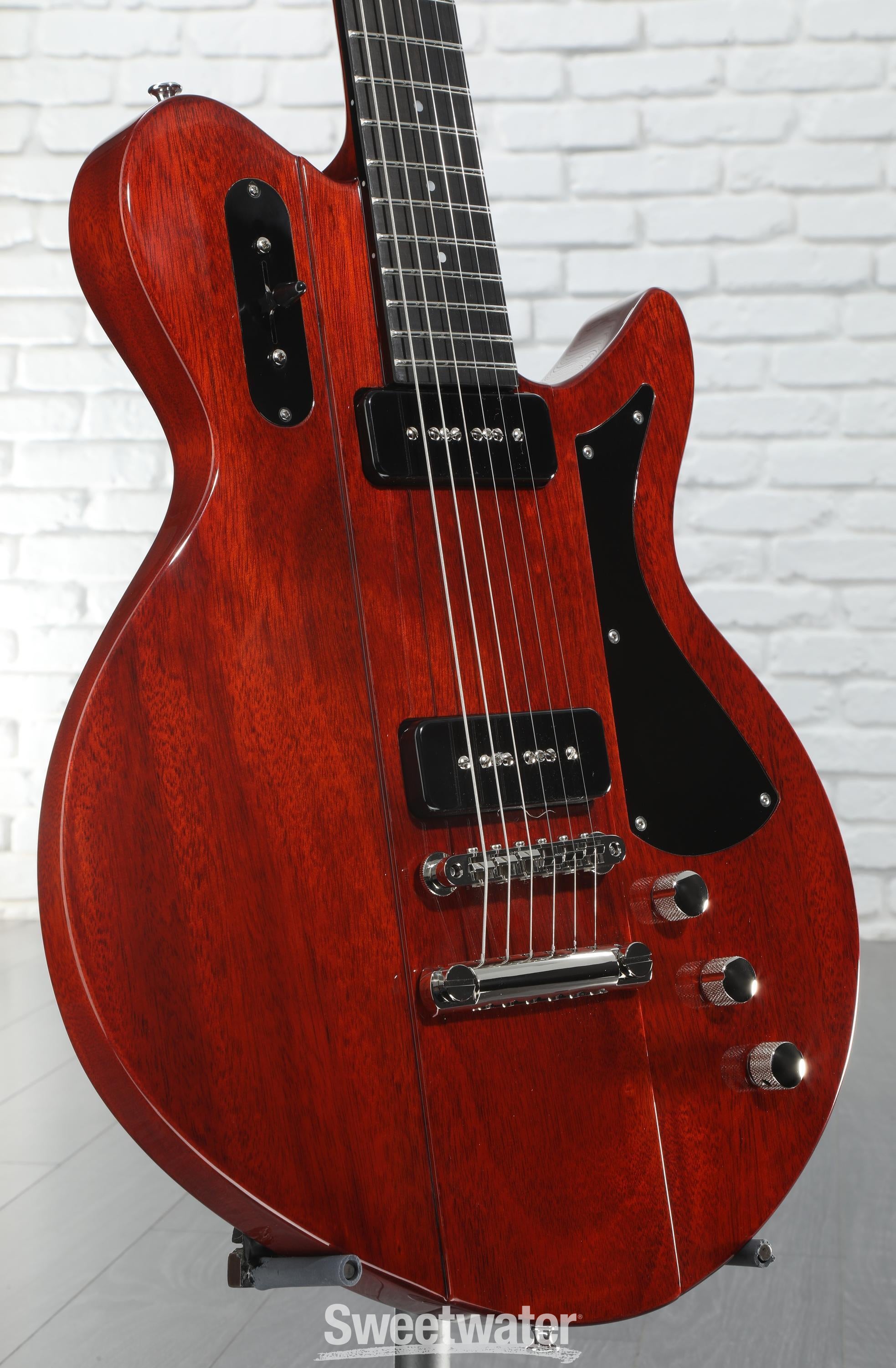 Eastman Guitars Juliet P-90 Electric Guitar - Vintage Red | Sweetwater
