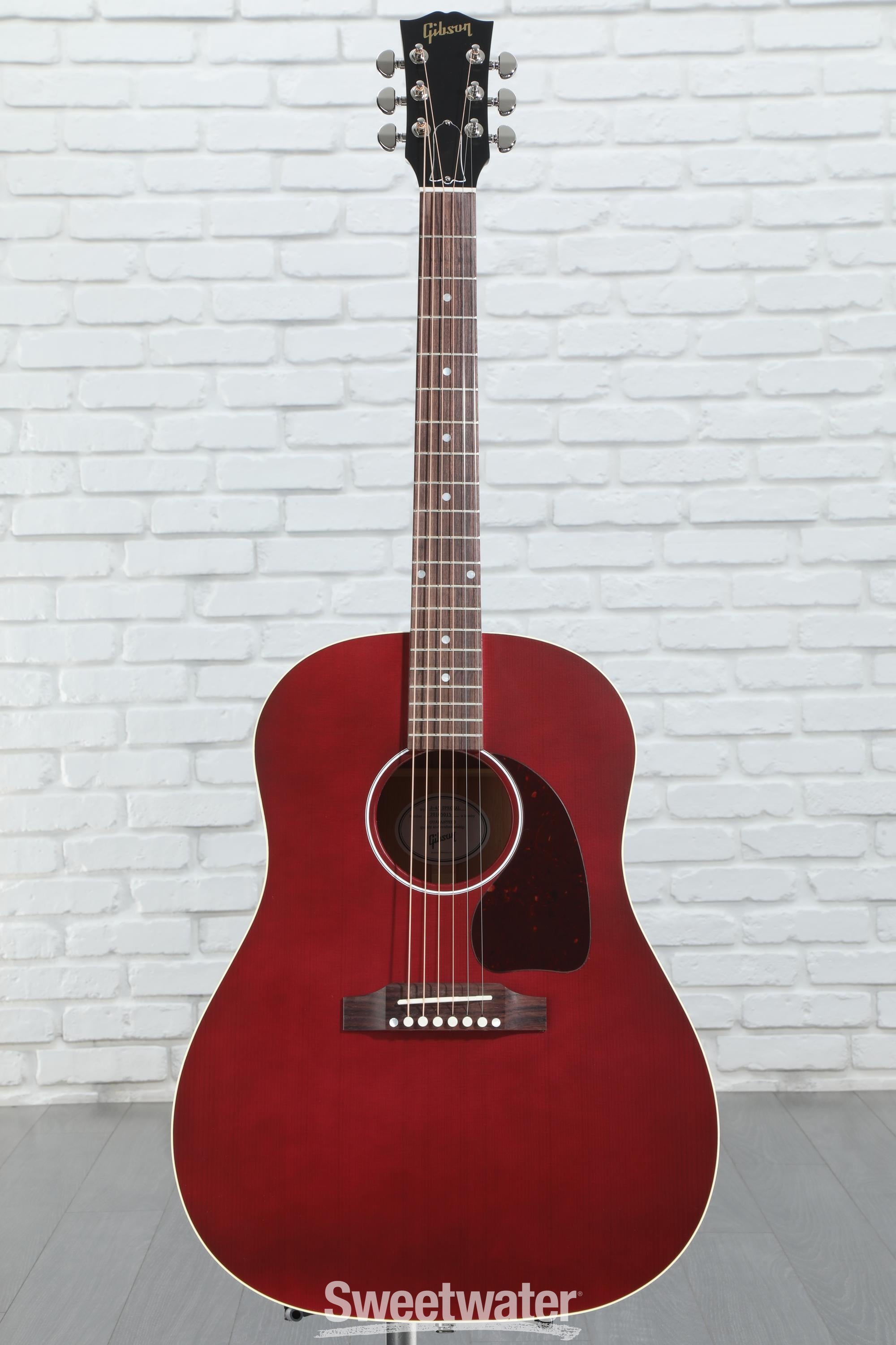 Gibson Acoustic J-45 Special Acoustic-electric Guitar - Wine