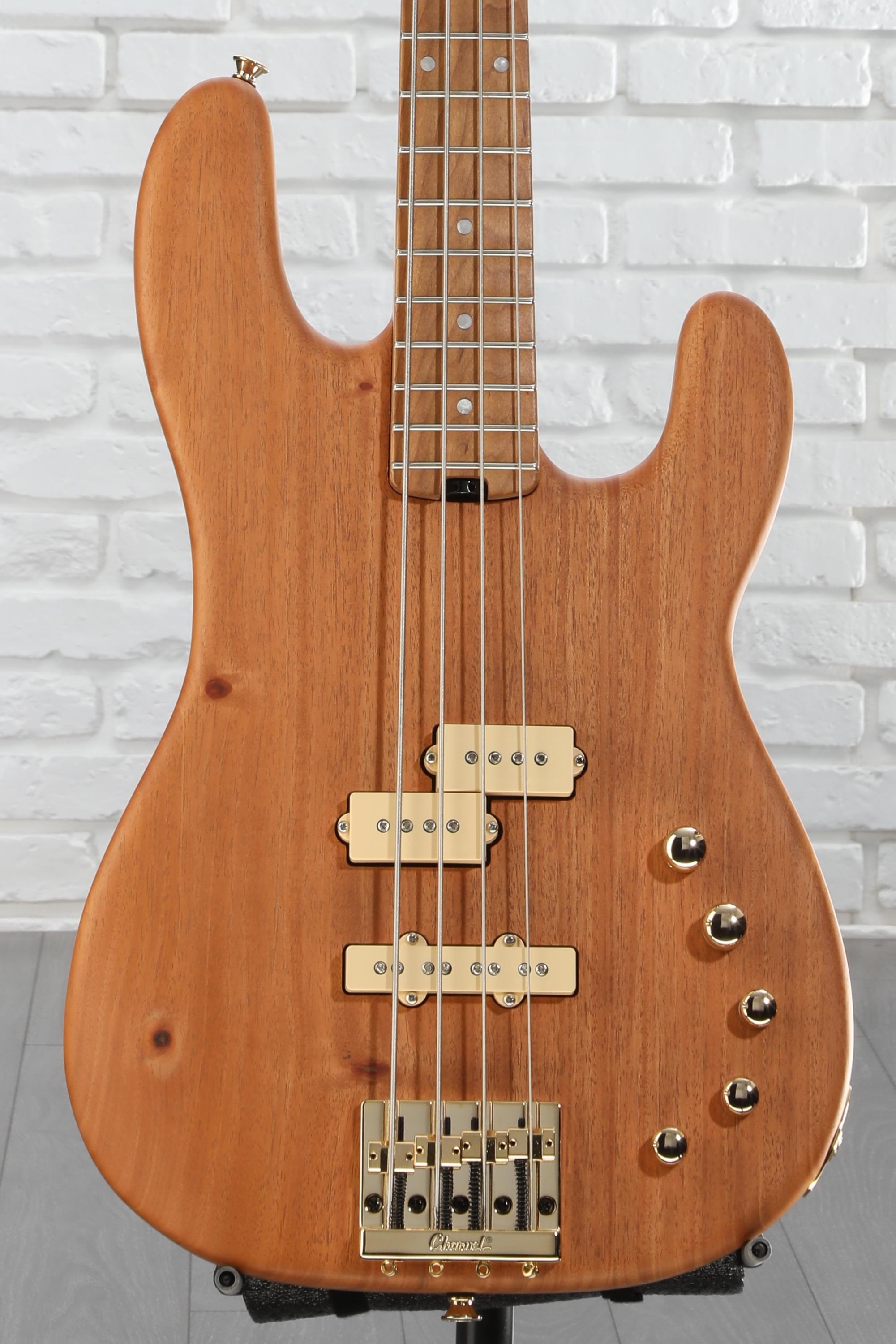 Charvel Pro-Mod San Dimas Bass PJ IV MAH - Natural Mahogany