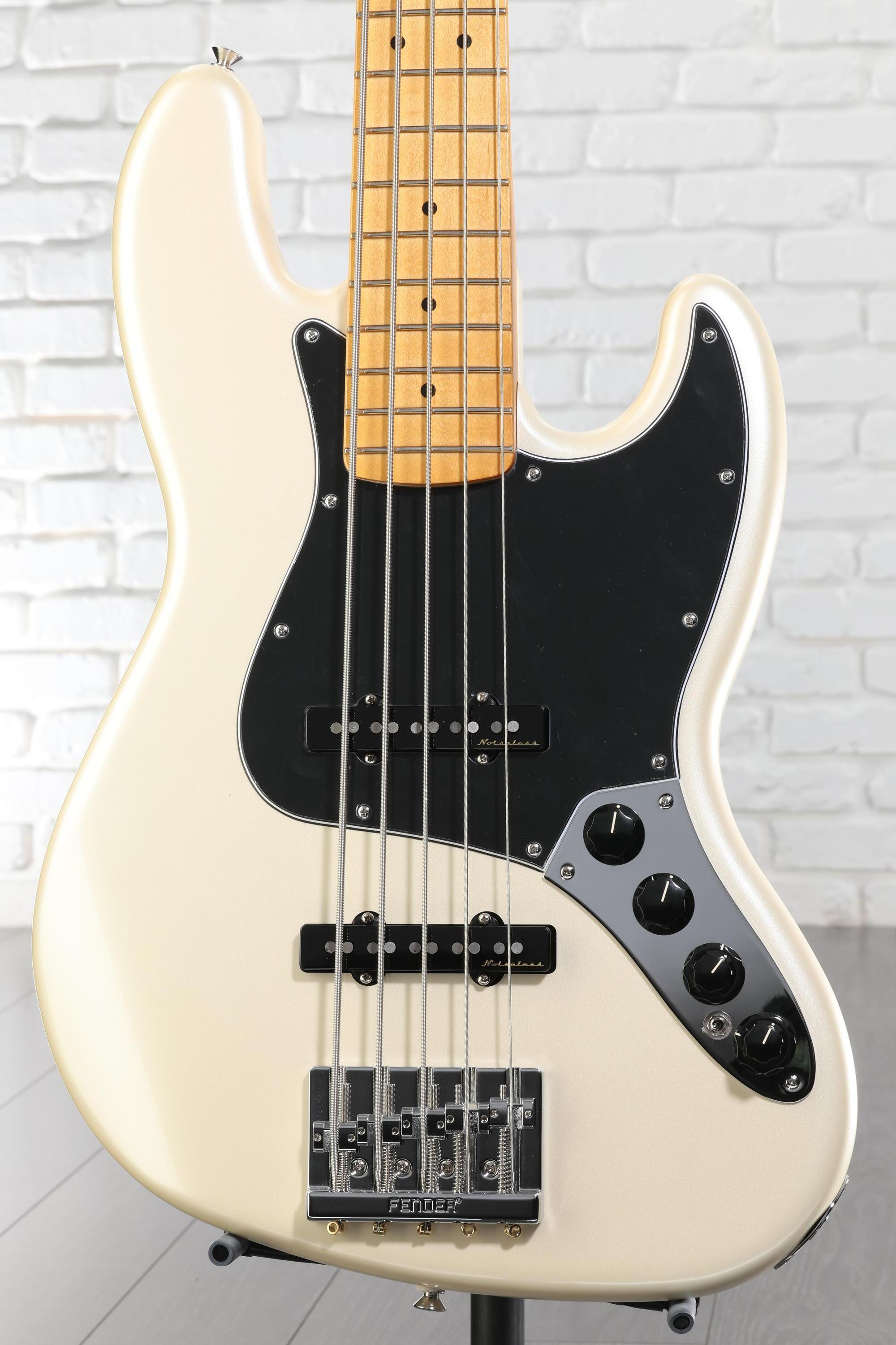 Fender Player II Modified Active Jazz Bass V - Olympic Pearl