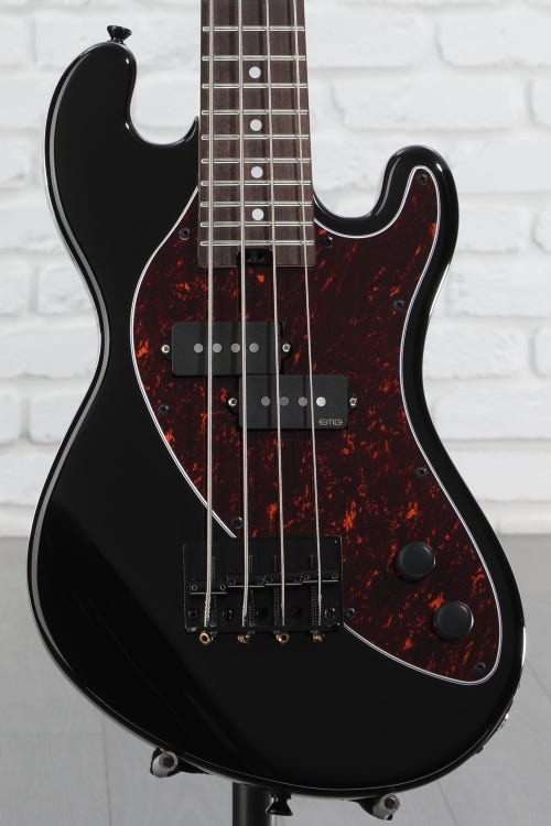 Kala Solidbody U-Bass Electric Bass Guitar - Black, Sweetwater Exclusive