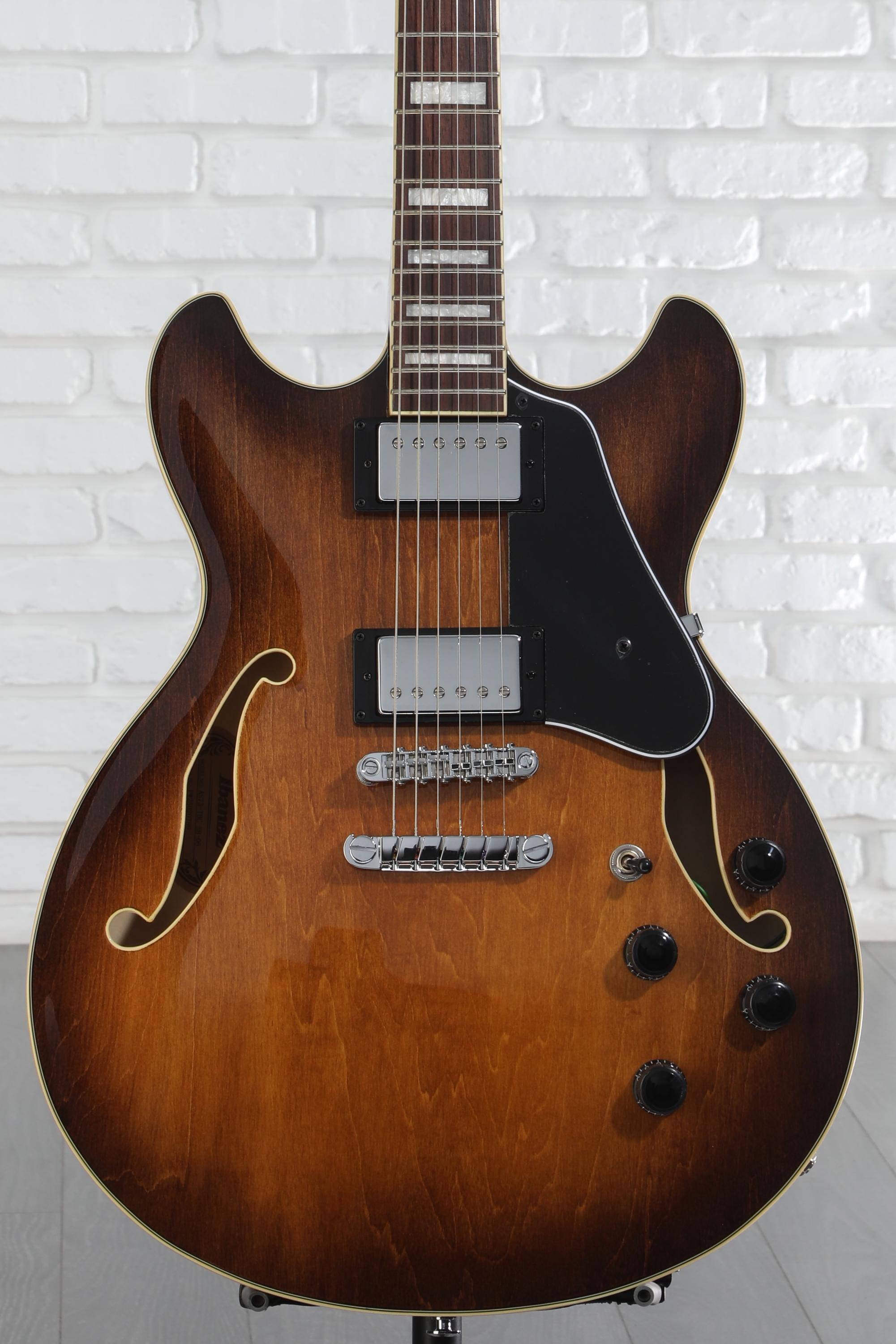 Ibanez Artcore AS73 Semi-Hollow Electric Guitar - Tobacco