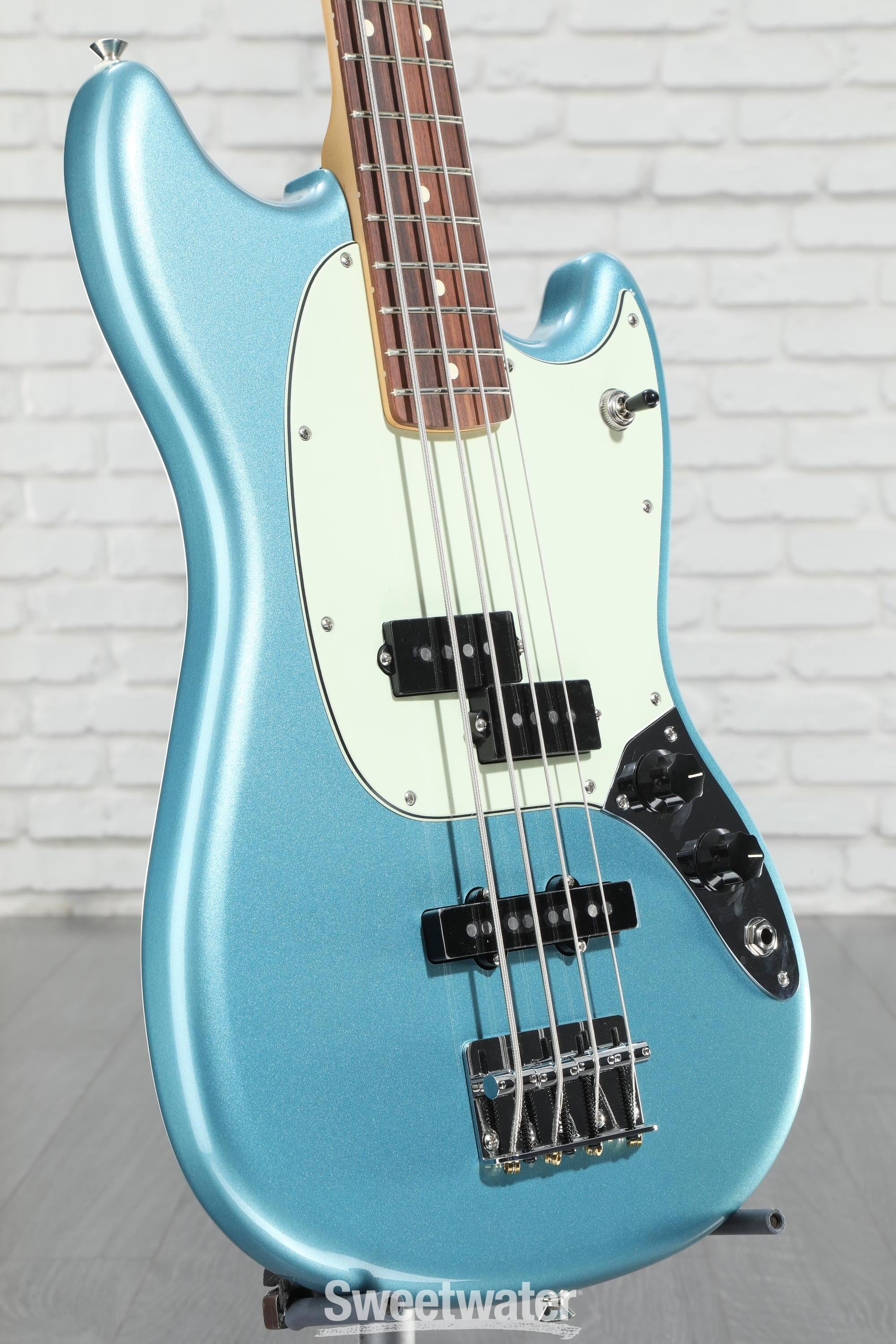 Amazon.com: Fender Player II Mustang Bass PJ, Rosewood
