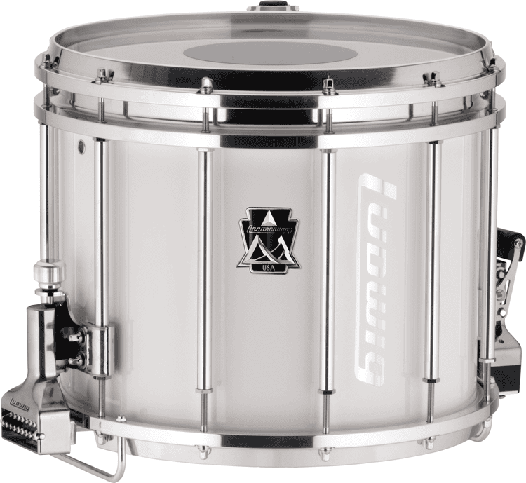 Ludwig Ultimate Marching Snare Drum - 14-inch x 12-inch, White