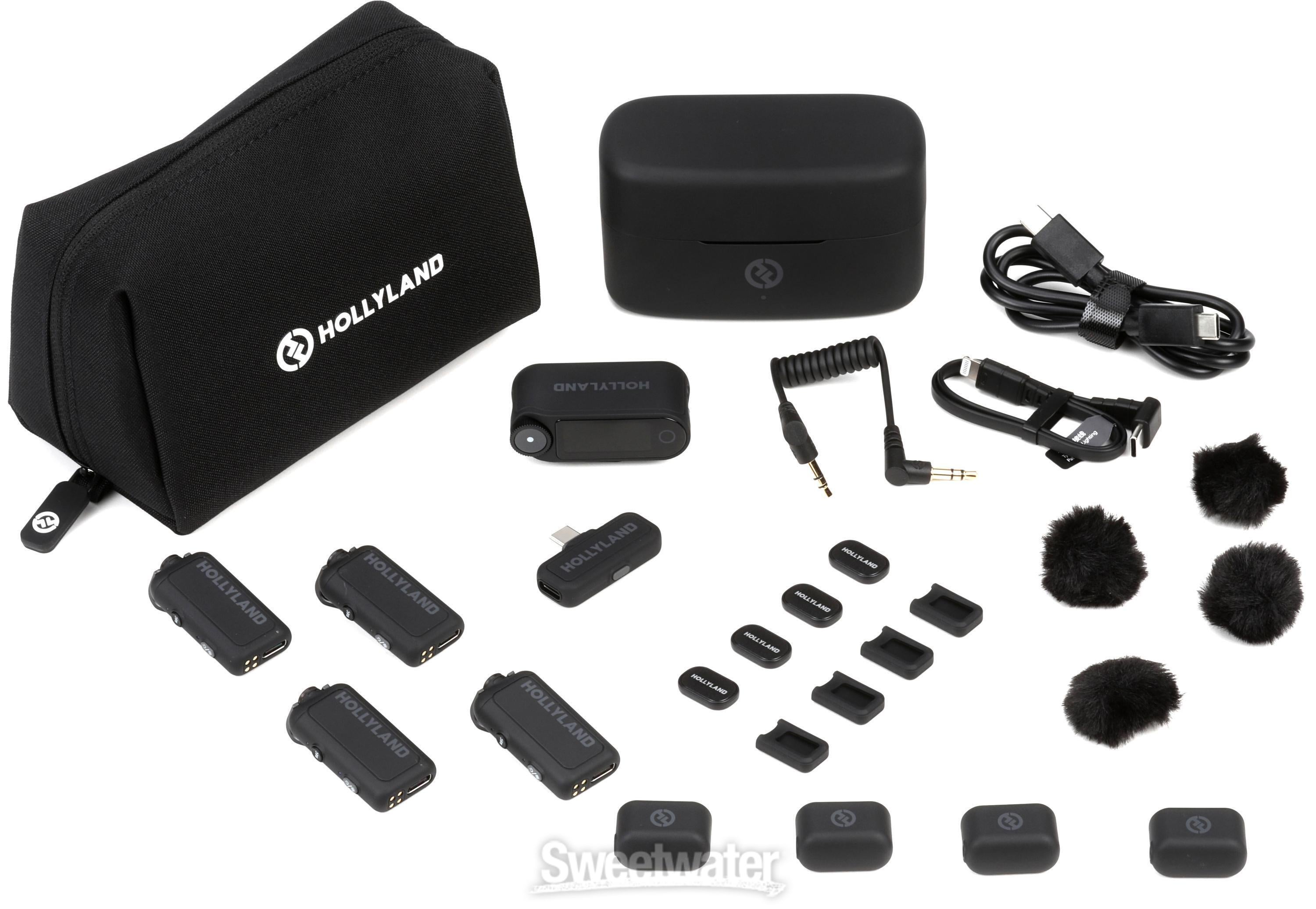 Hollyland Lark Max 2 Combo 4-person Digital Wireless Microphone