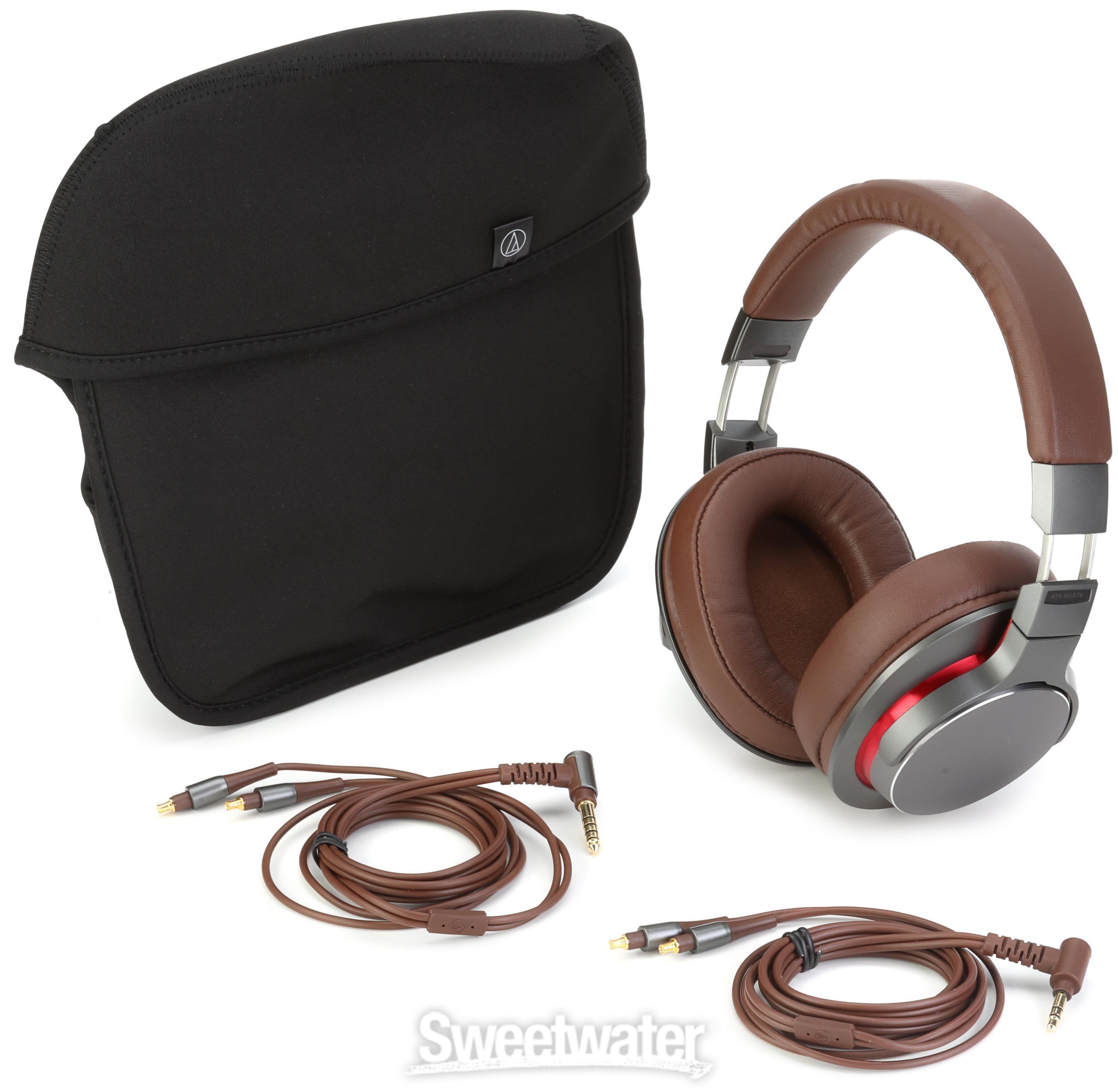 Audio-Technica ATH-MSR7b High-resolution Closed-back Dynamic Headphones -  Gun Metal
