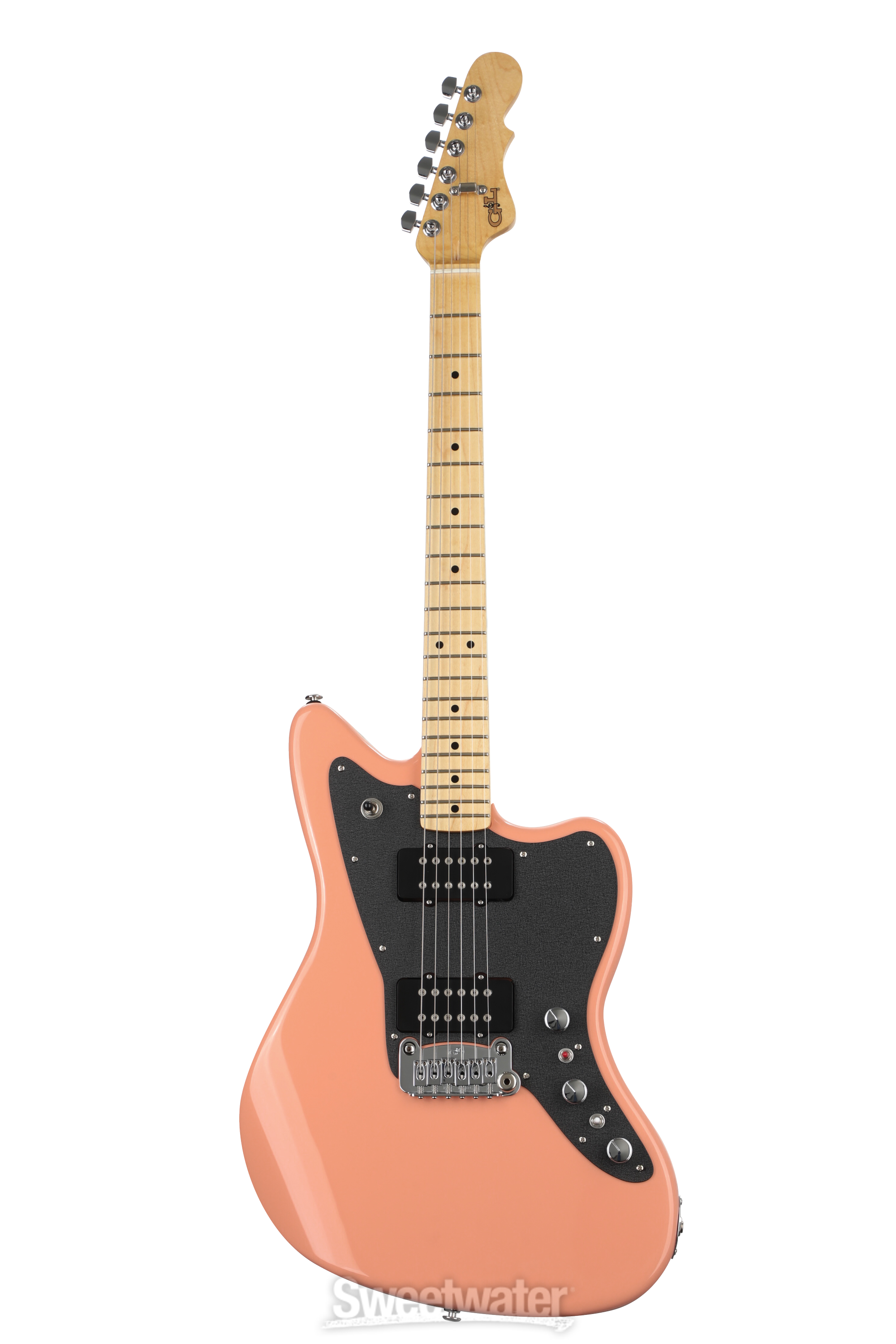 G&L CLF Research Doheny V12 Electric Guitar - Sunset Coral G&L CLF Research Doheny V12 Electric Guitar - Sunset Coral