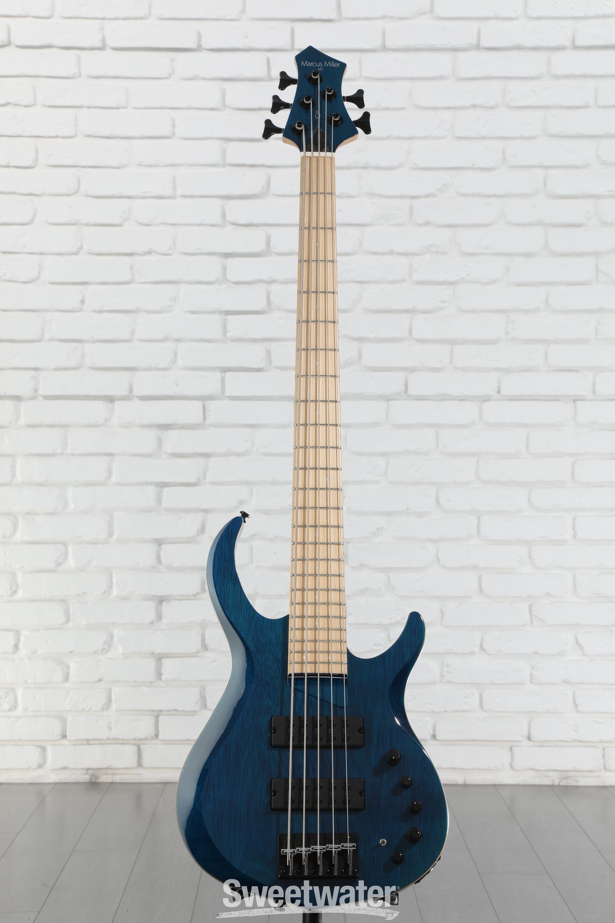 Marcus Miller M2 エレキベースレフティ 5弦 青 Marcus Miller M2 エレキベースレフティ 5弦 青 - メルカリ
