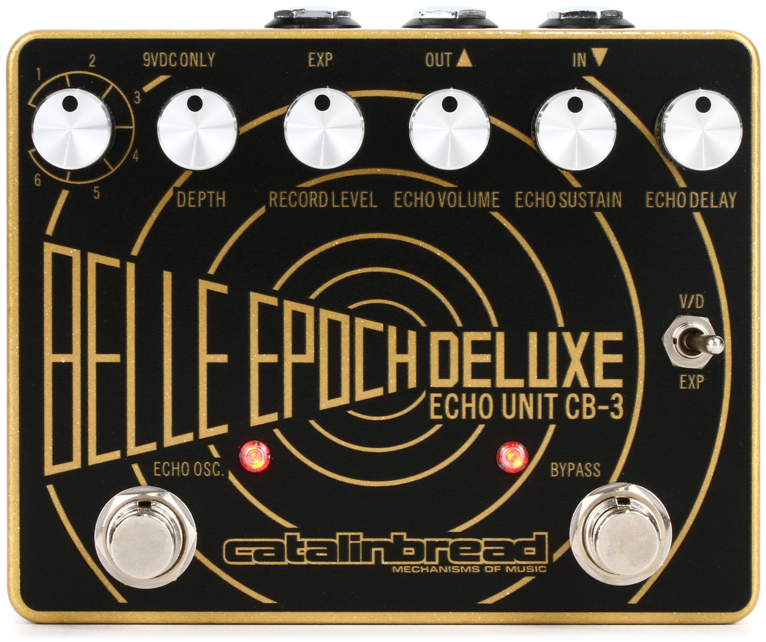 Catalinbread Belle Epoch Deluxe Tape Echo Pedal - Sweetwater Exclusive Gold