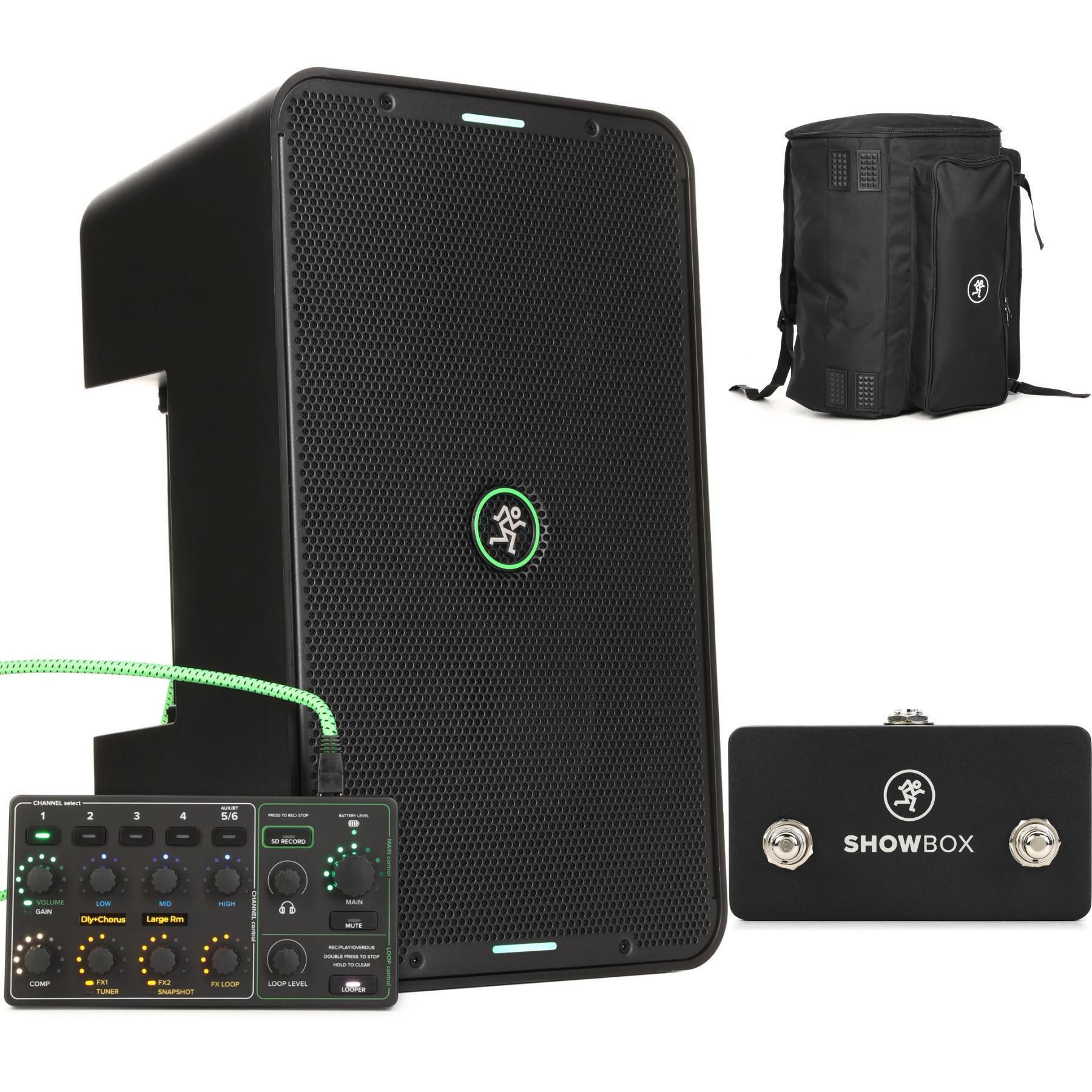 Mackie ShowBox Allinone Performance Rig with Footswitch and Gig Bag