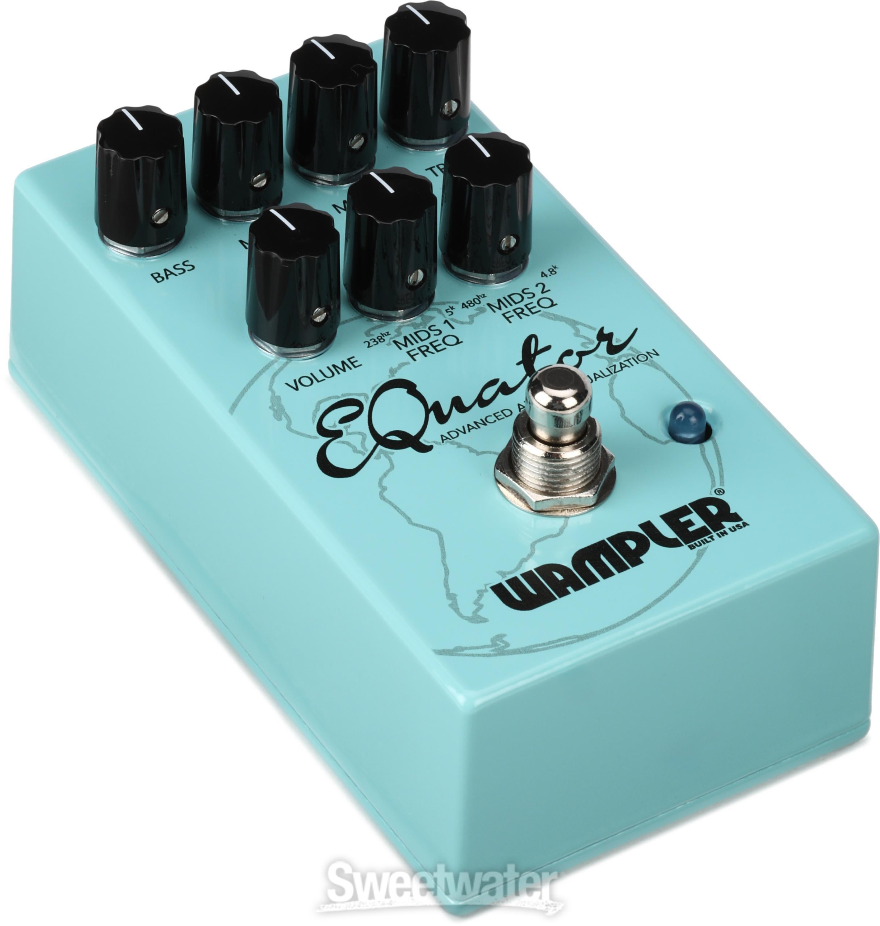 ギター WAMPLER/ EQnator Wampler EQuator Advanced Guitar Equalization Pedal | Sweetwater