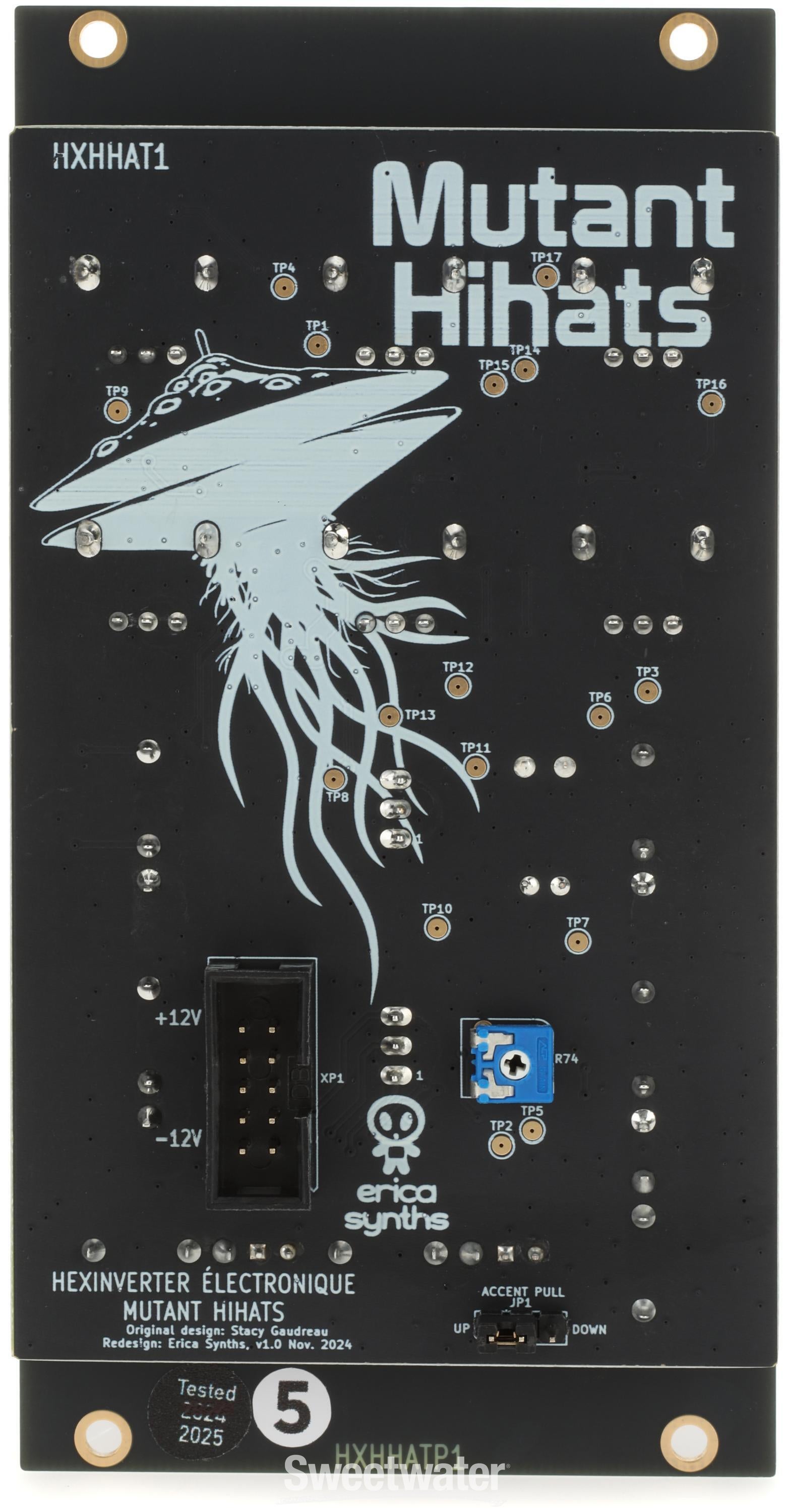 Erica Synths Hexinverter Mutant Hihats Eurorack Module - Édition