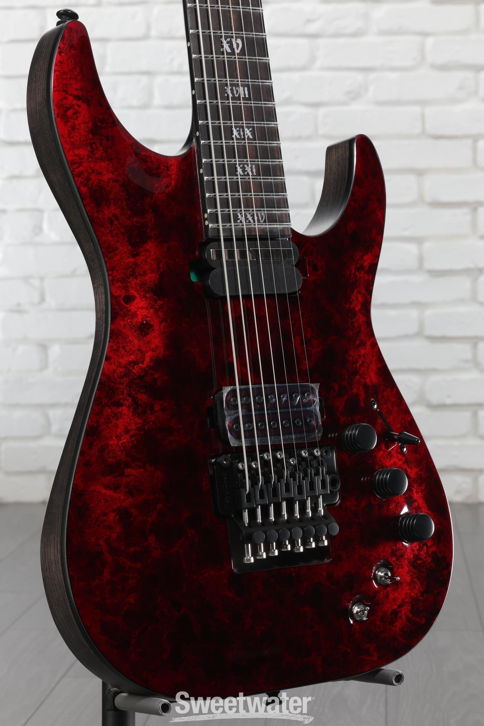 Schecter C-7 FR-S Apocalypse Electric Guitar - Red Reign | Sweetwater