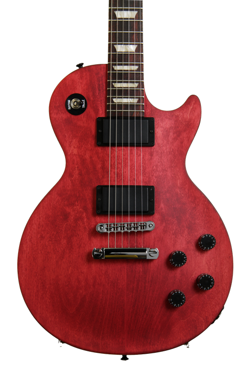 Gibson Les Paul LPJ - Cherry Satin Reviews | Sweetwater Gibson Les Paul LPJ - Cherry Satin Reviews | Sweetwater