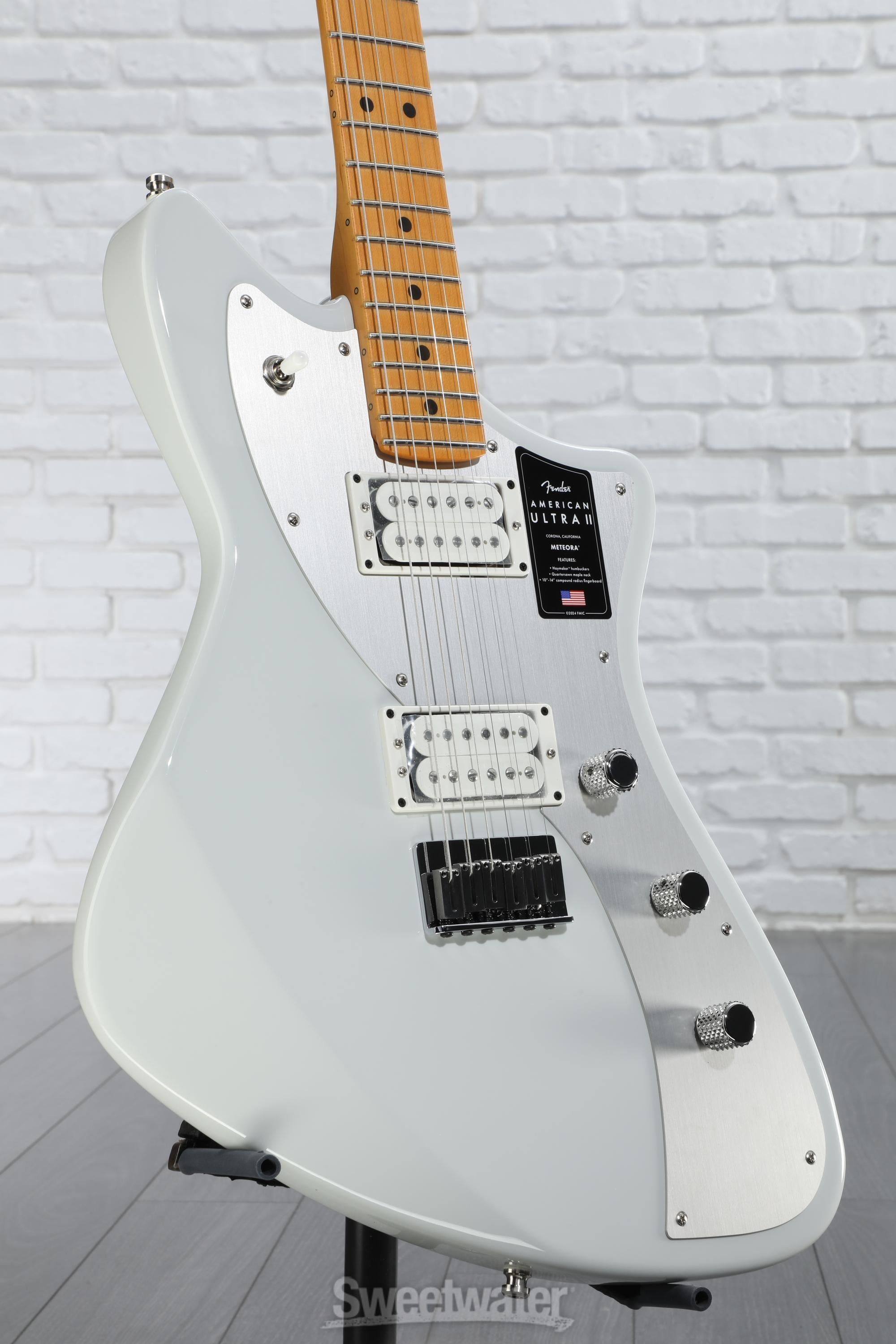 Fender American Ultra II Meteora Electric Guitar - Avalanche