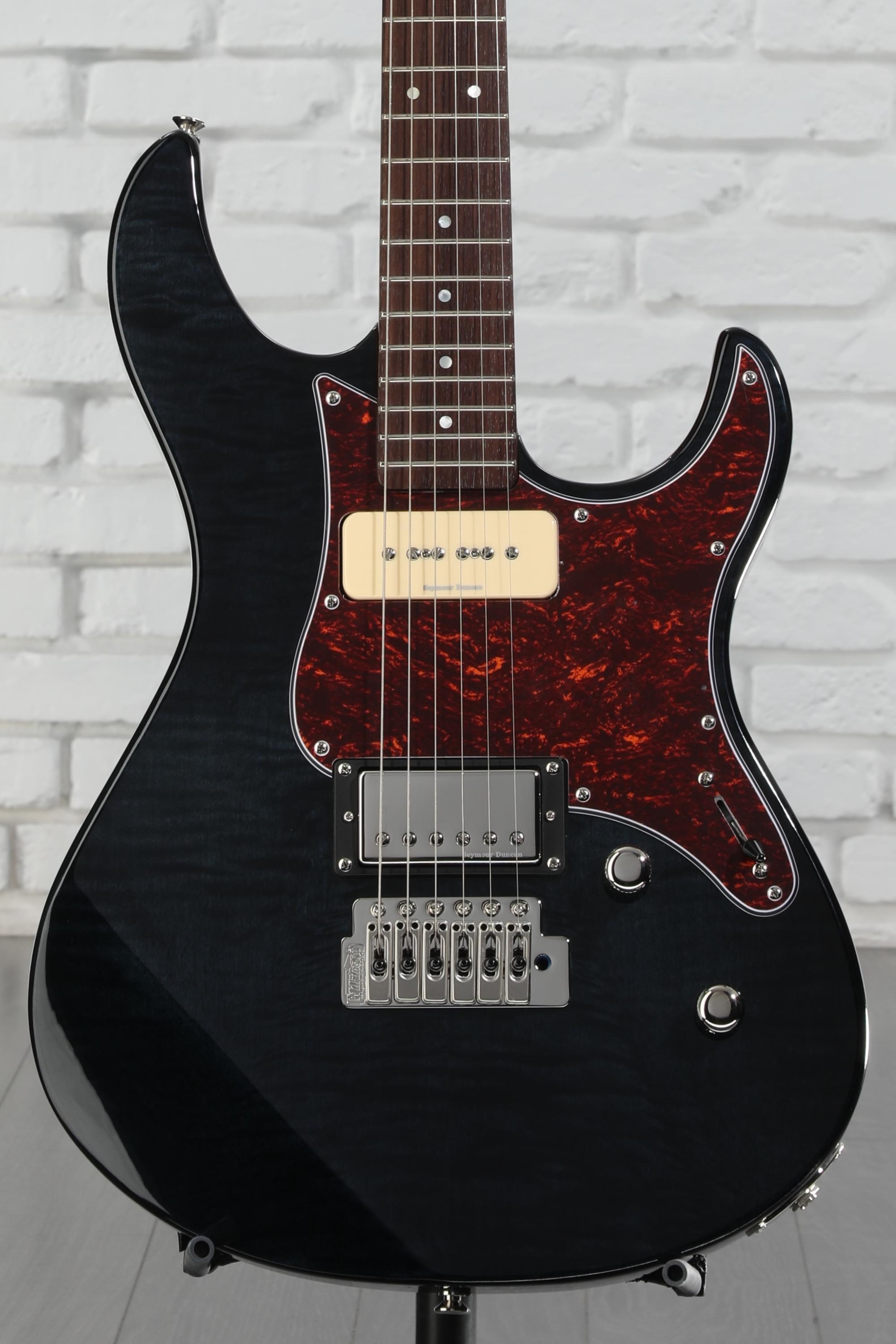 ギター pacifica YAMAHA Yamaha PAC611VFM Pacifica Electric Guitar - Trans Black