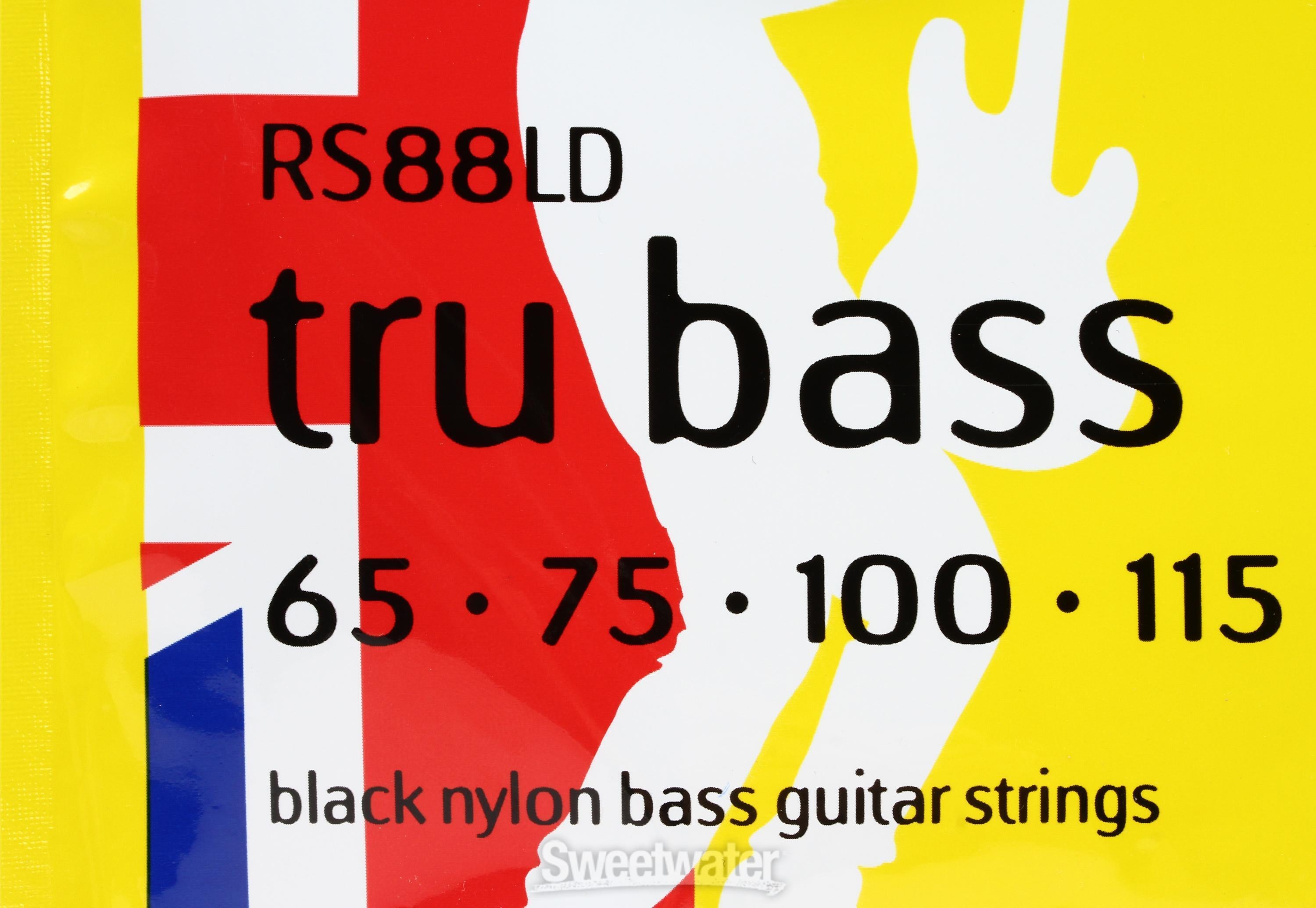 Rotosound RS88LD Tru Bass 88 Black Nylon Tapewound Bass Guitar