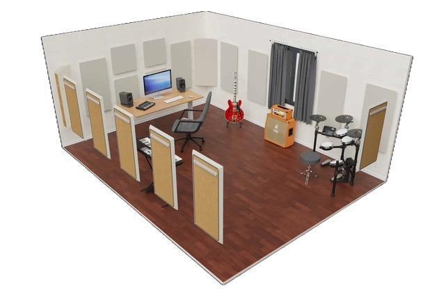 ProSoCoustic 250-square-foot Acoustic Room Treament Bundle - Stone ...