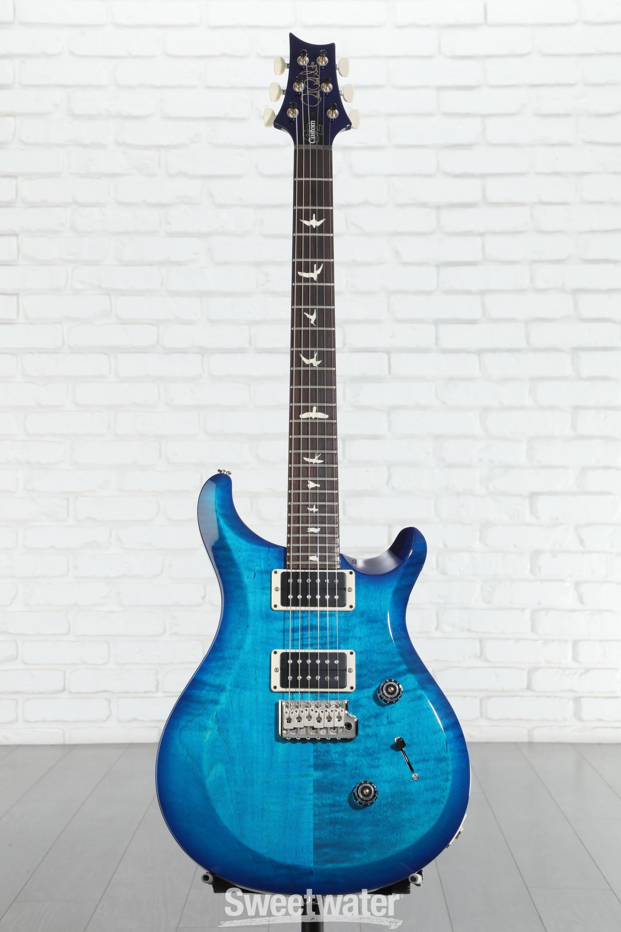 PRS S2 Custom 24 Electric Guitar - Lake Blue | Sweetwater