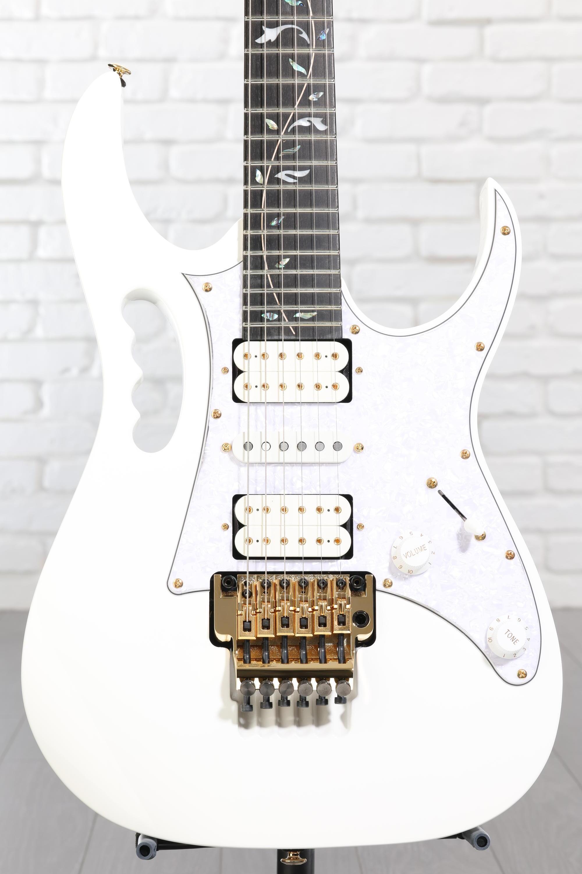 Ibanez Steve Vai Signature Premium JEM7VP - White | Sweetwater
