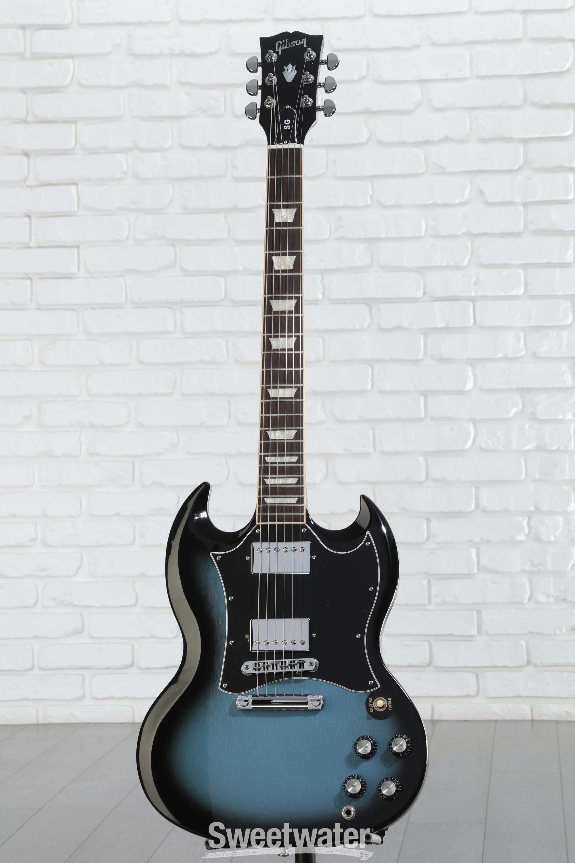 Gibson SG Standard Electric Guitar - Pelham Blue Burst