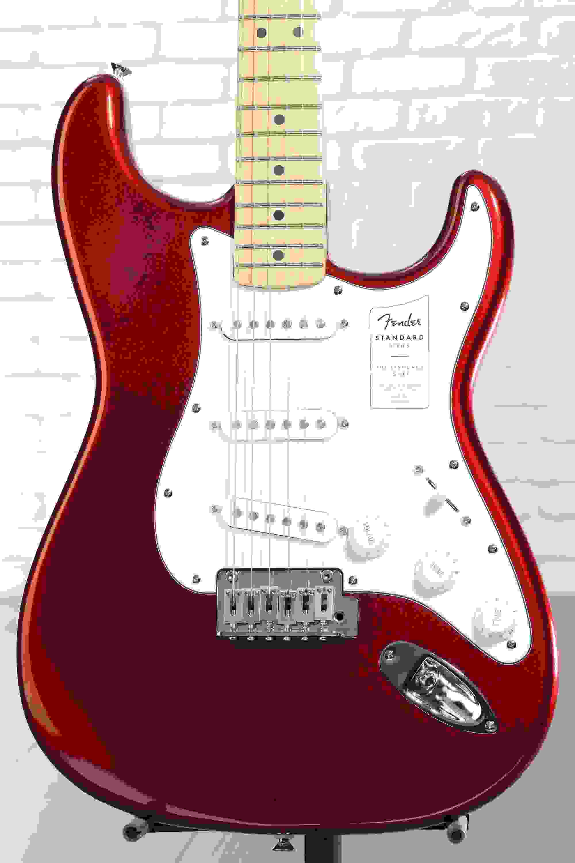 Fender Standard Stratocaster Electric Guitar - Candy Cola