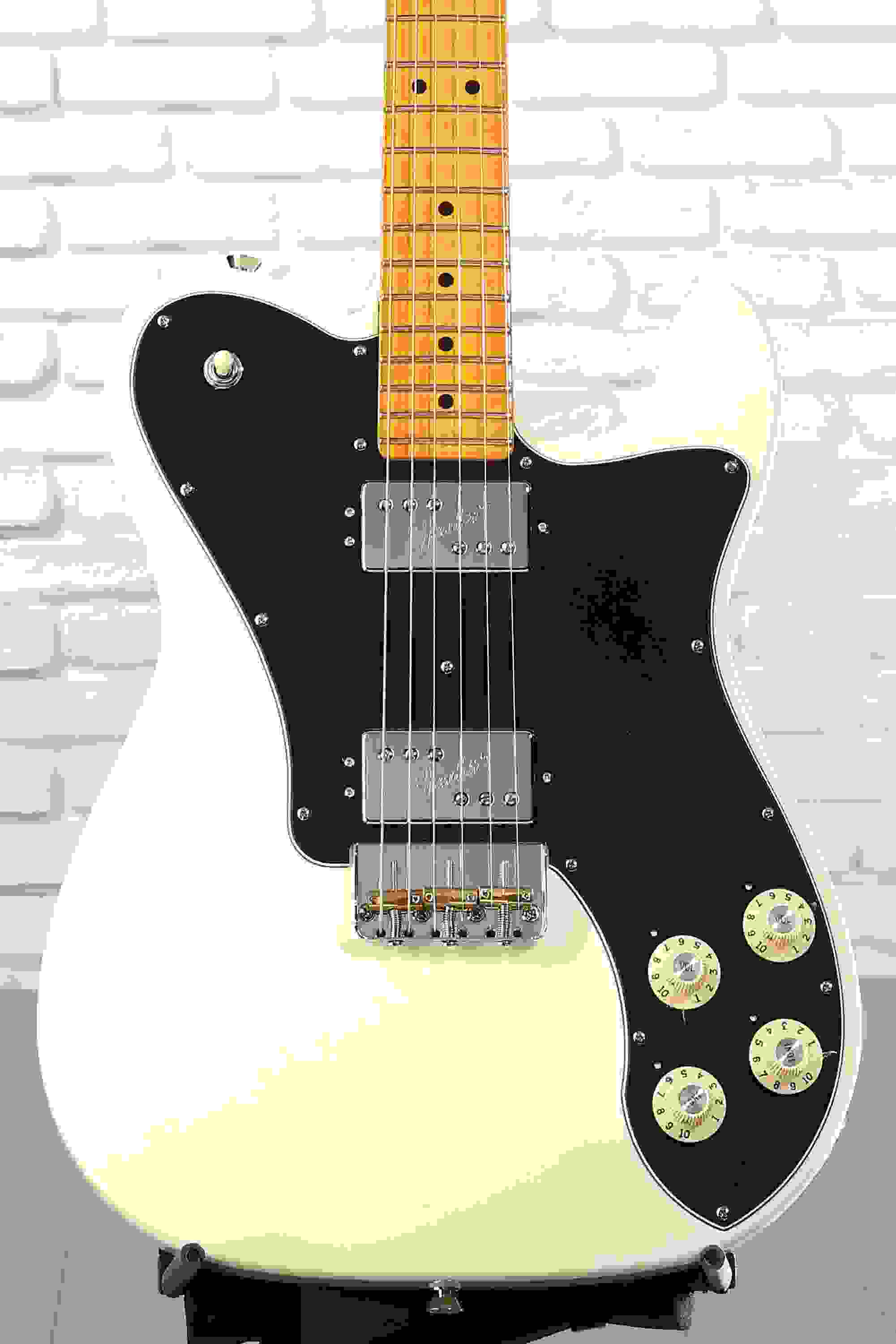 Fender American Professional II Telecaster Deluxe - Olympic White with Maple Fingerboard