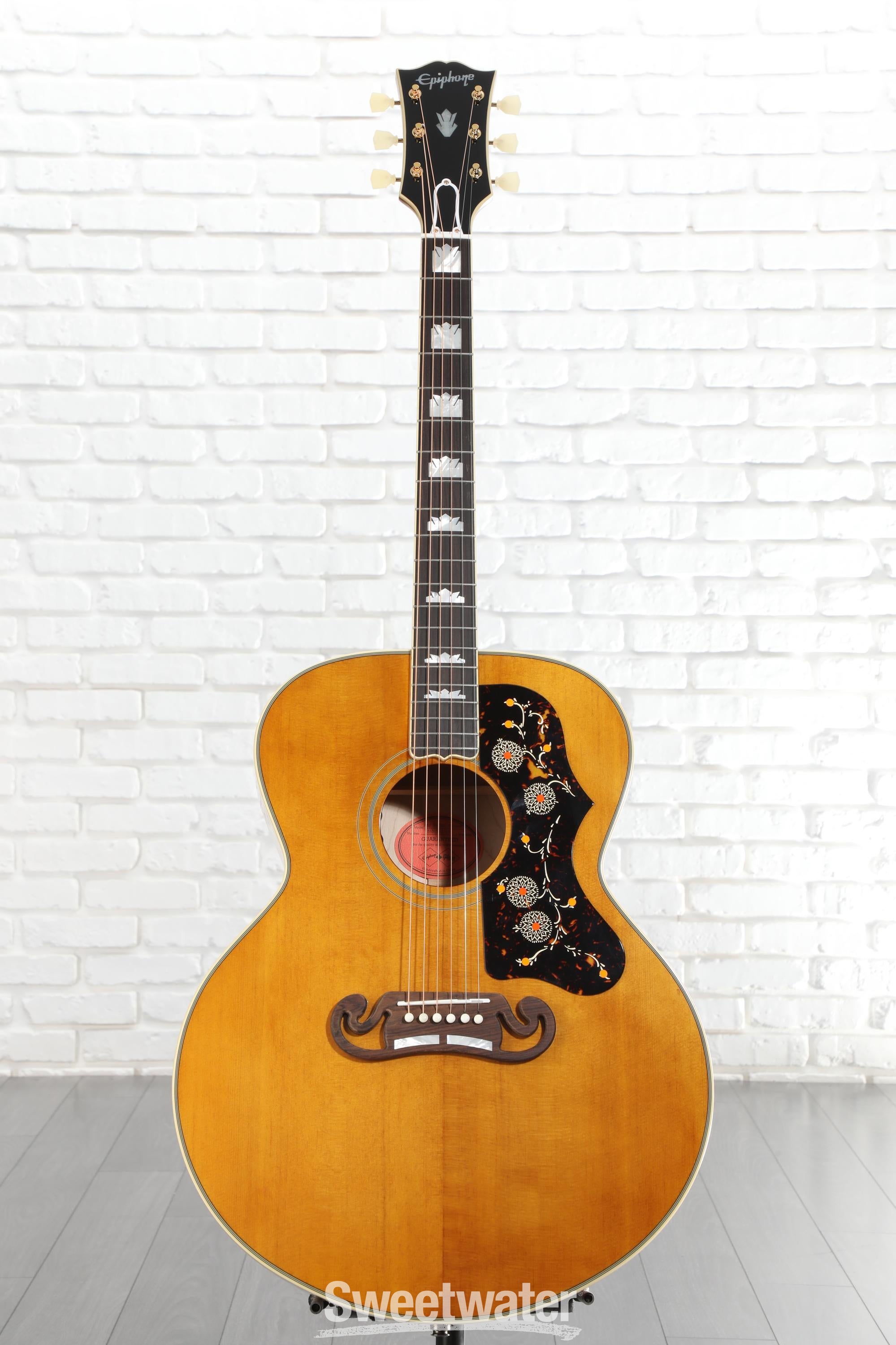 Epiphone 1957 SJ-200 Reissue Acoustic-electric Guitar - Antique