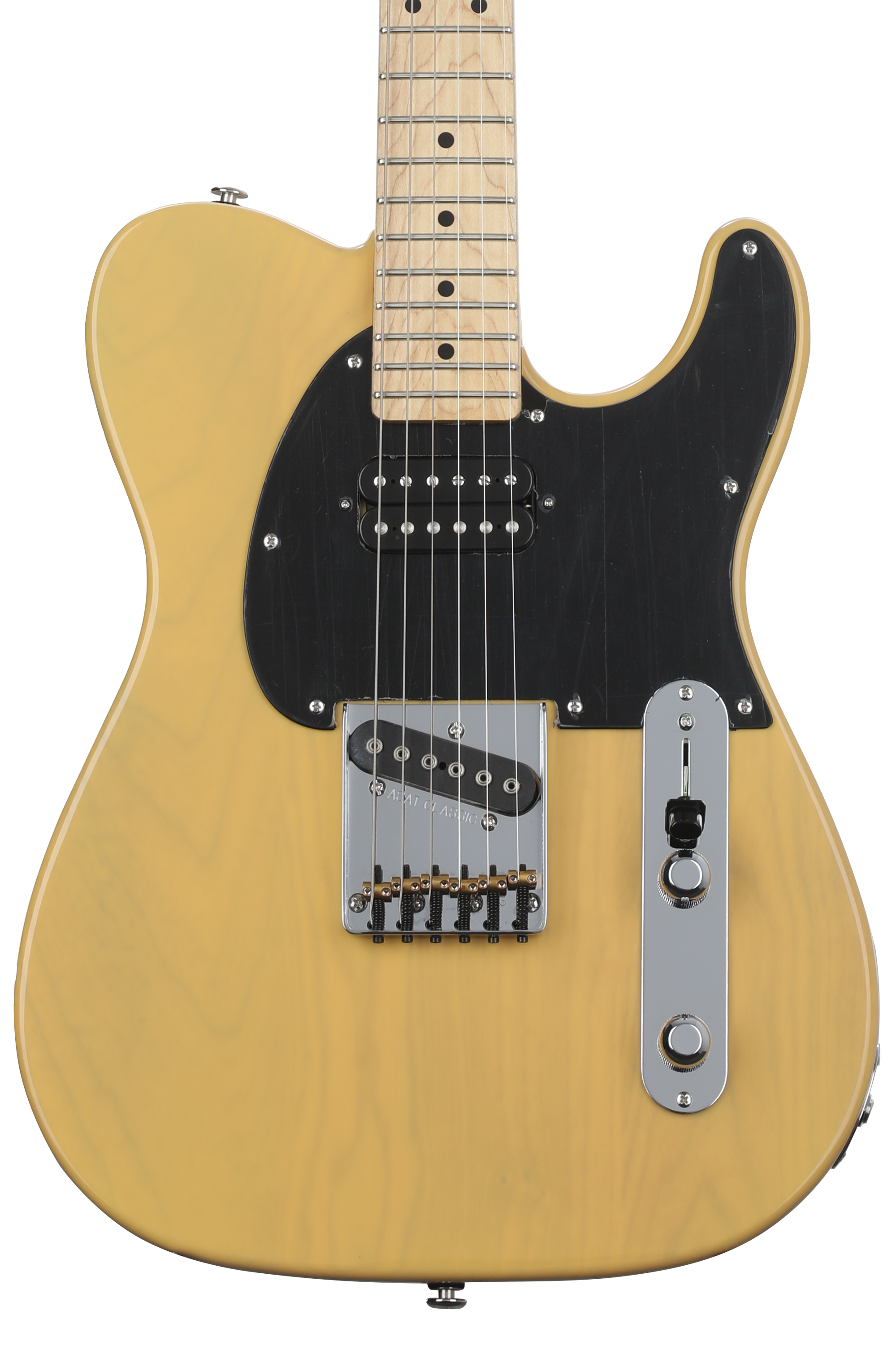 G&L Fullerton Deluxe ASAT Classic Bluesboy Electric Guitar - Butterscotch