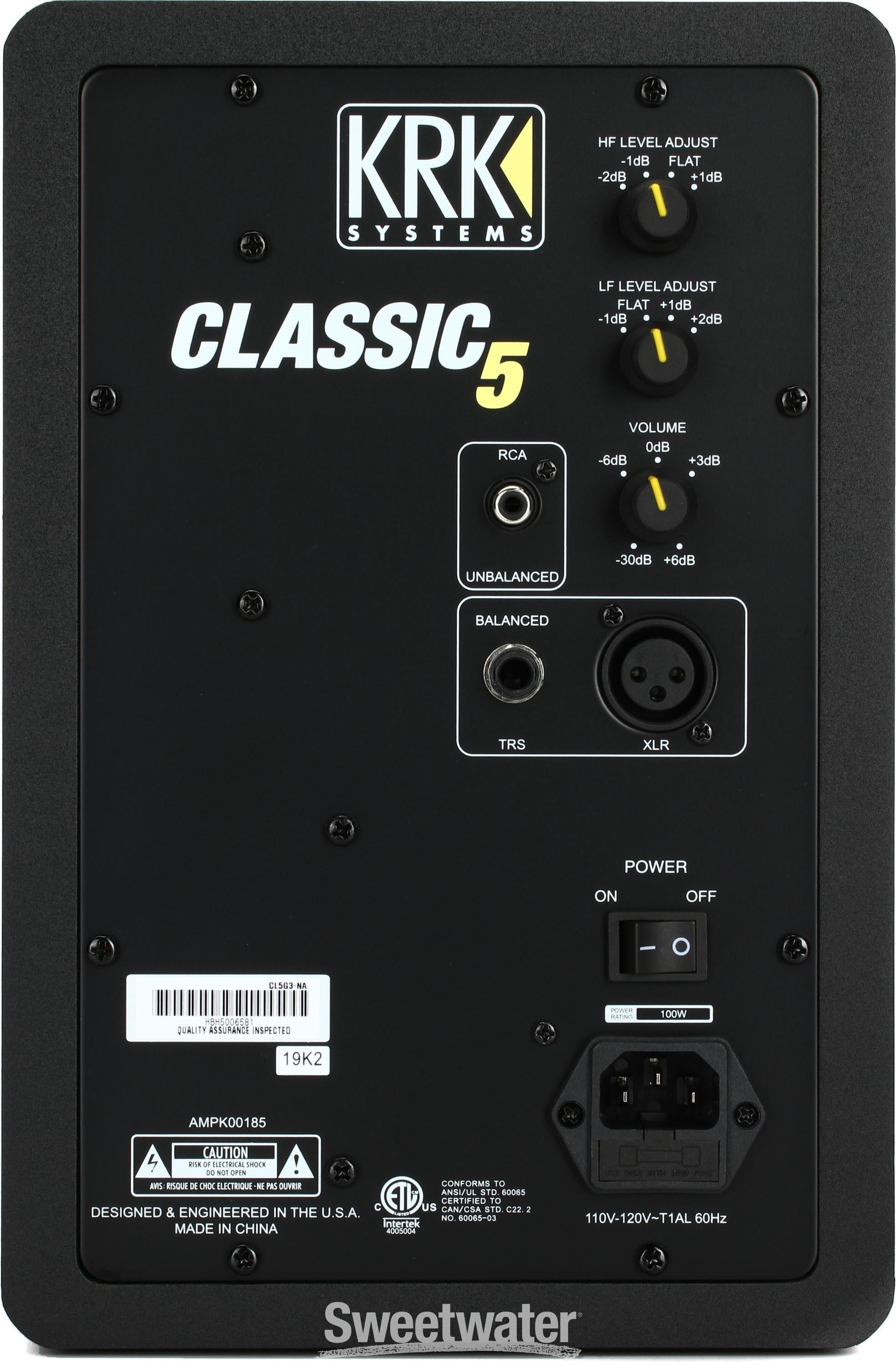 【美品・完動品】KRK ROKIT Classic 5 Classic 5 Powered Studio Monitor – krkmusic