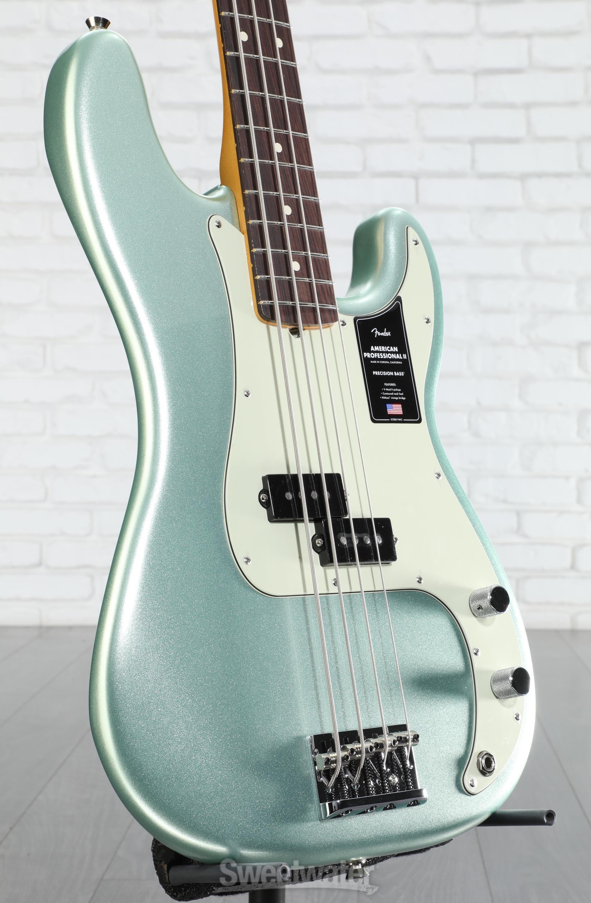 Fender Precision Bass サンバーストミント Fender American Professional II Precision Bass - Mystic Surf Green