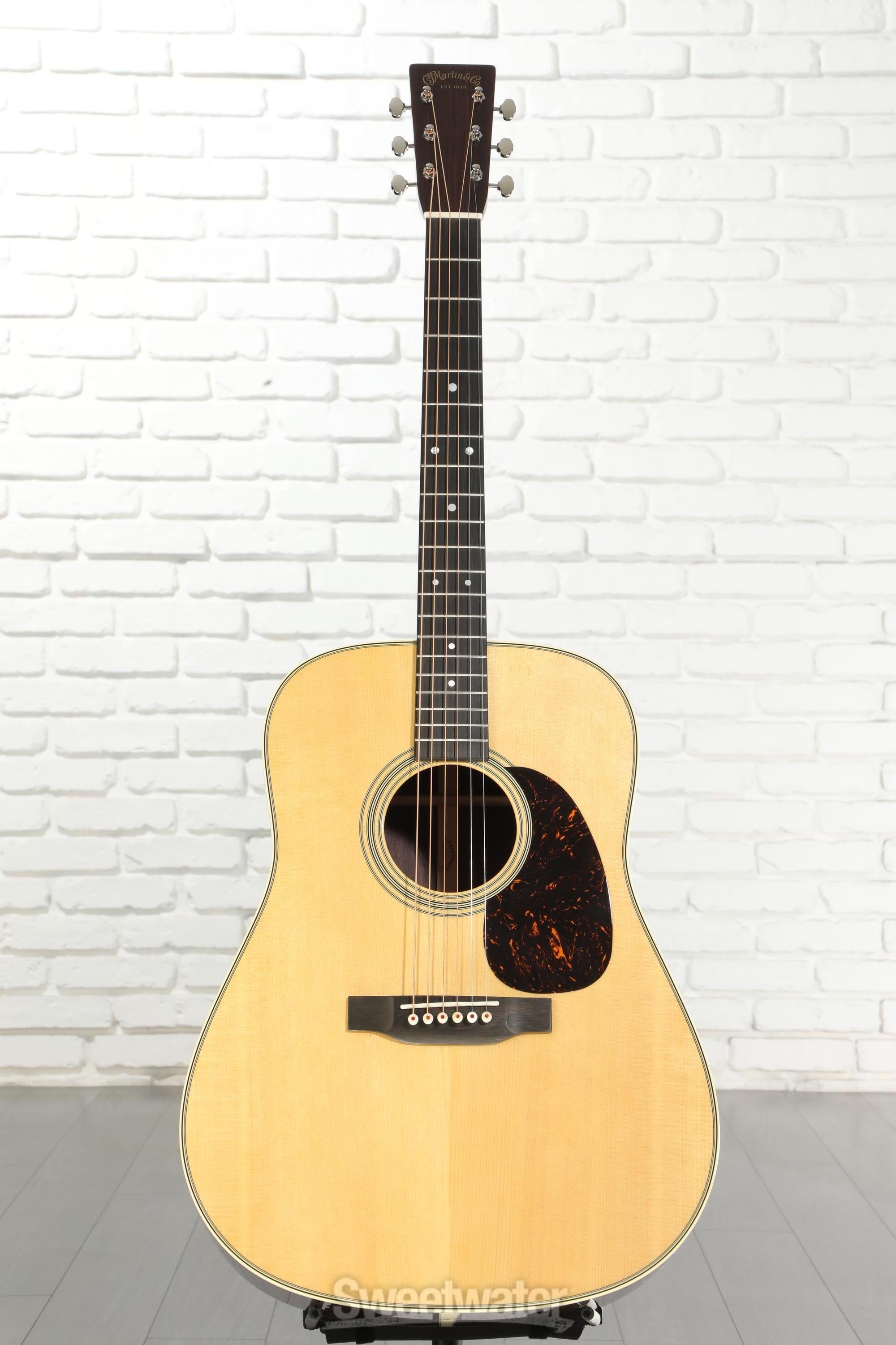 Martin D-28 Standard Series Acoustic Guitar - Natural with Aging