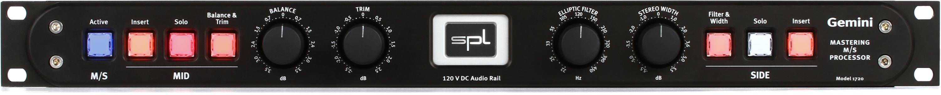 Photo of SPL Gemini Mastering M/S Processor - Black