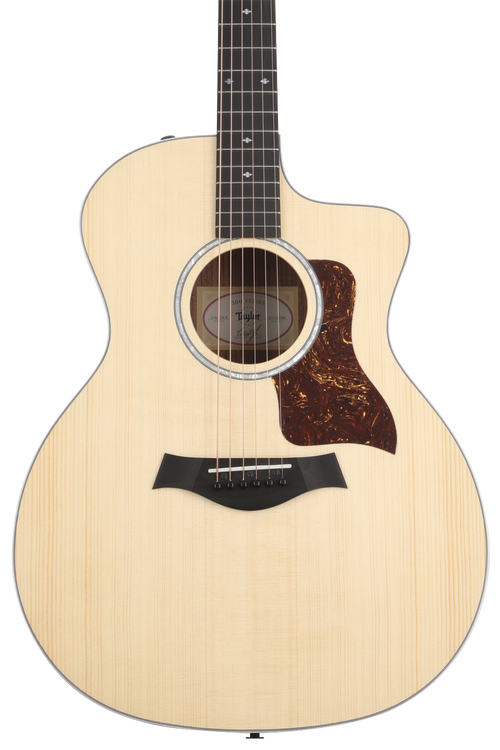 Taylor 214ce Deluxe Dent and Scratch Acoustic-electric Guitar - Natural