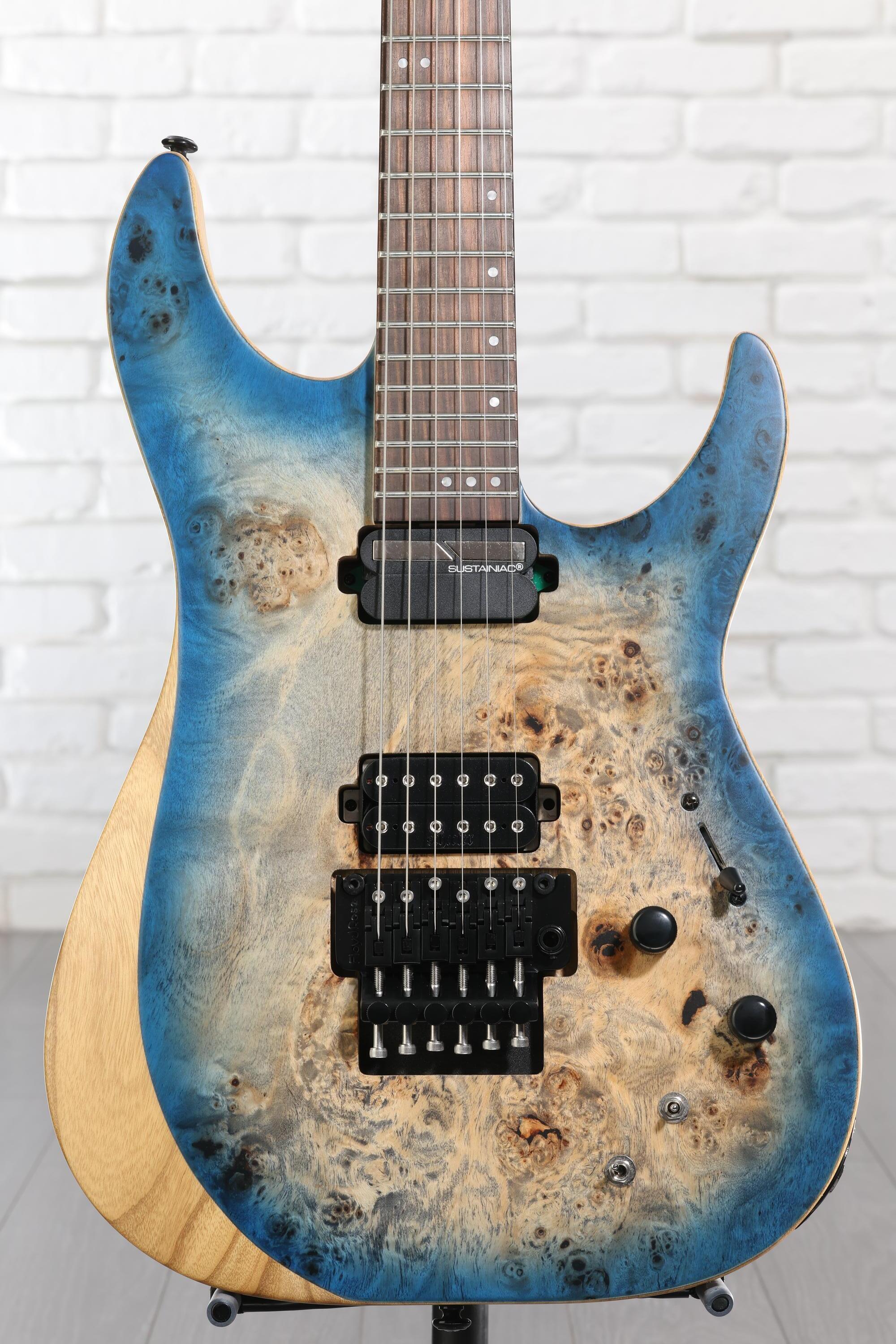 Schecter Reaper-6 FR-S - Satin Sky Burst | Sweetwater
