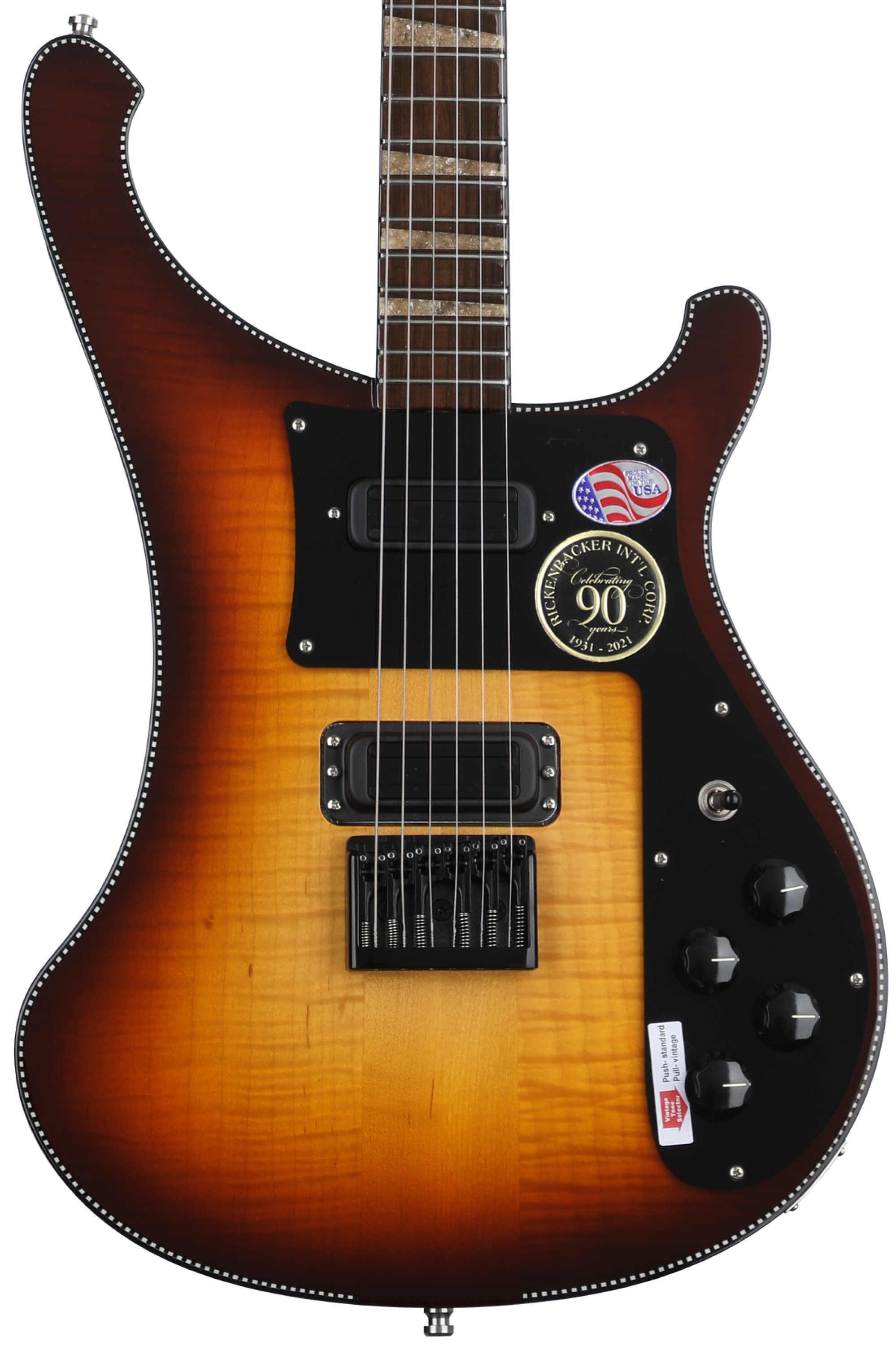 Rickenbacker 480XC Electric Guitar - TobaccoGlo | Sweetwater