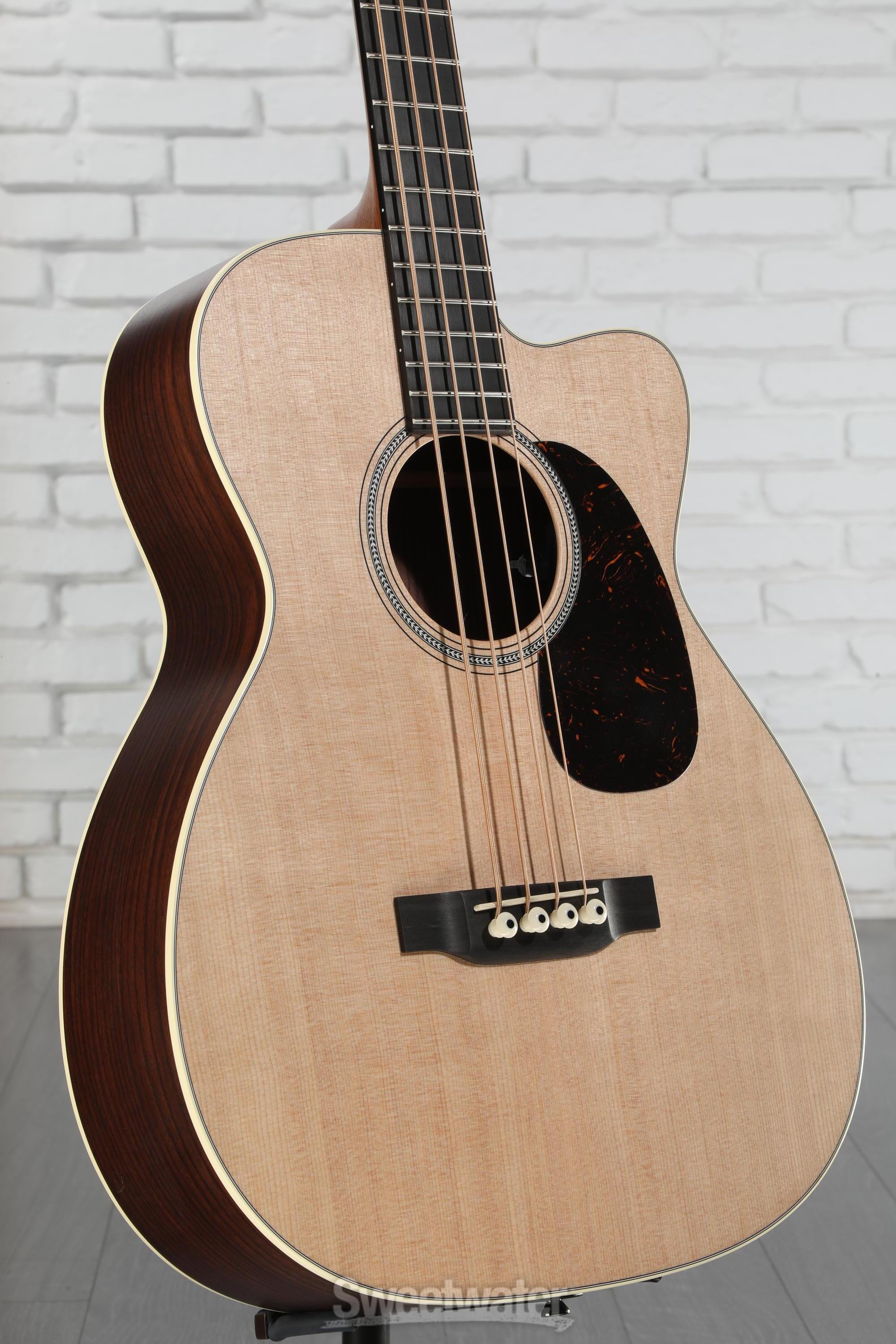 Martin BC-16E Acoustic-Electric Bass Guitar - Natural